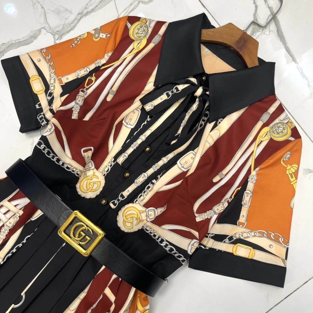 Gucci Dresses Short Sleeved For Women Flexible 8632