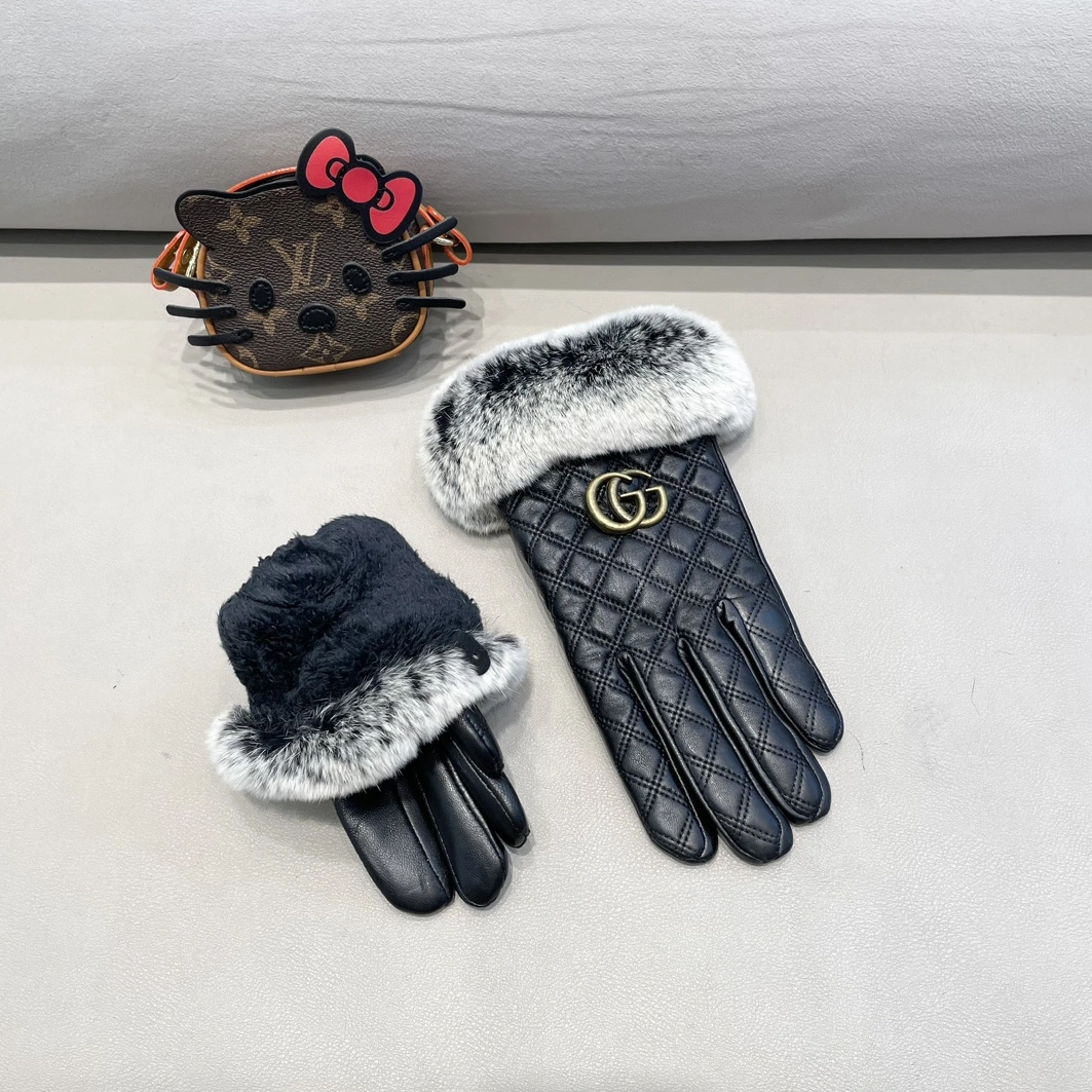 Gucci Gloves For Women Breathable 1503