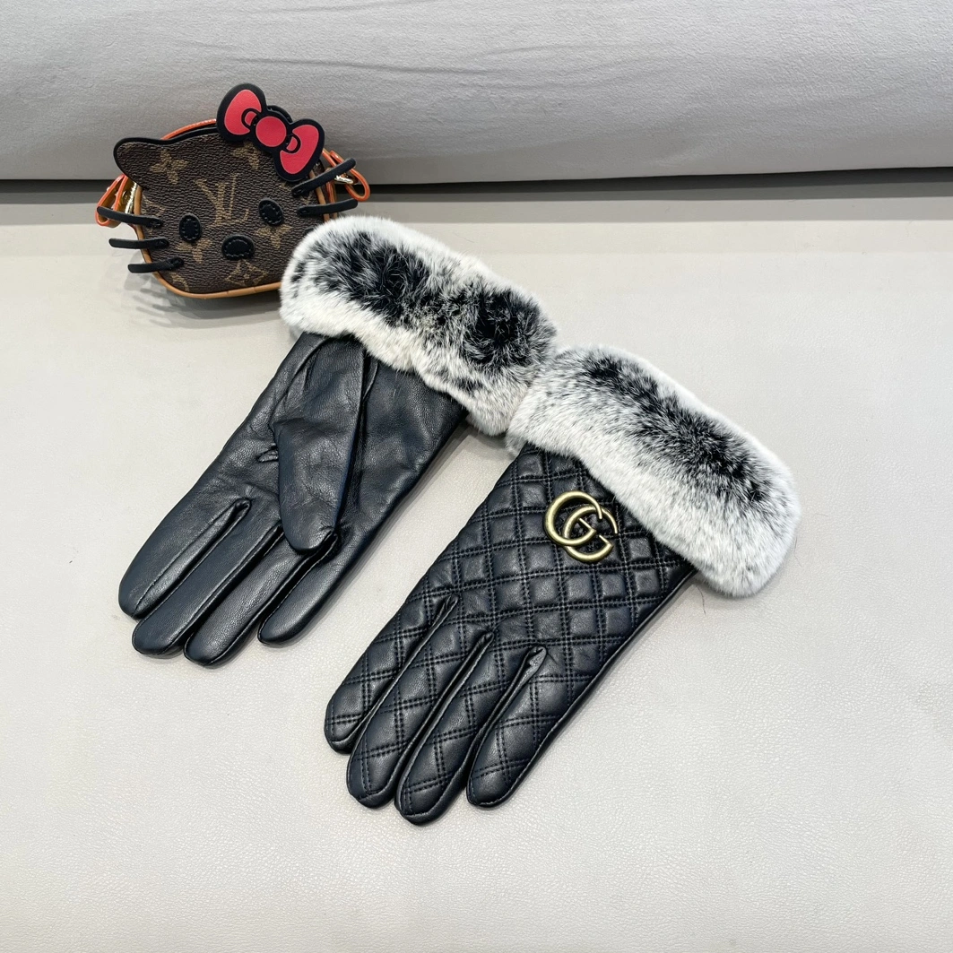 Gucci Gloves For Women Breathable 1503