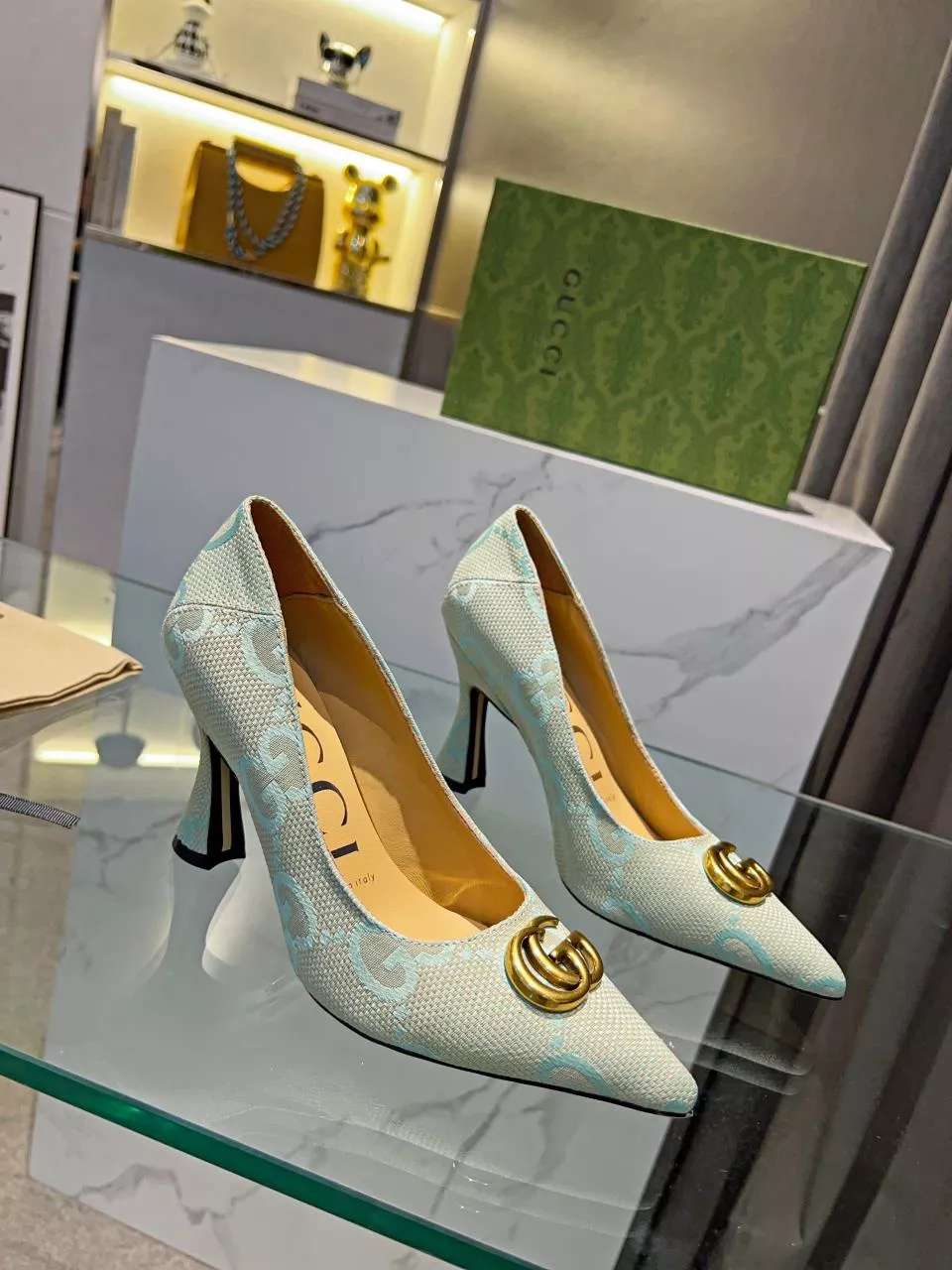 Gucci High-Heeled Shoes For Women EyeCatching 9060