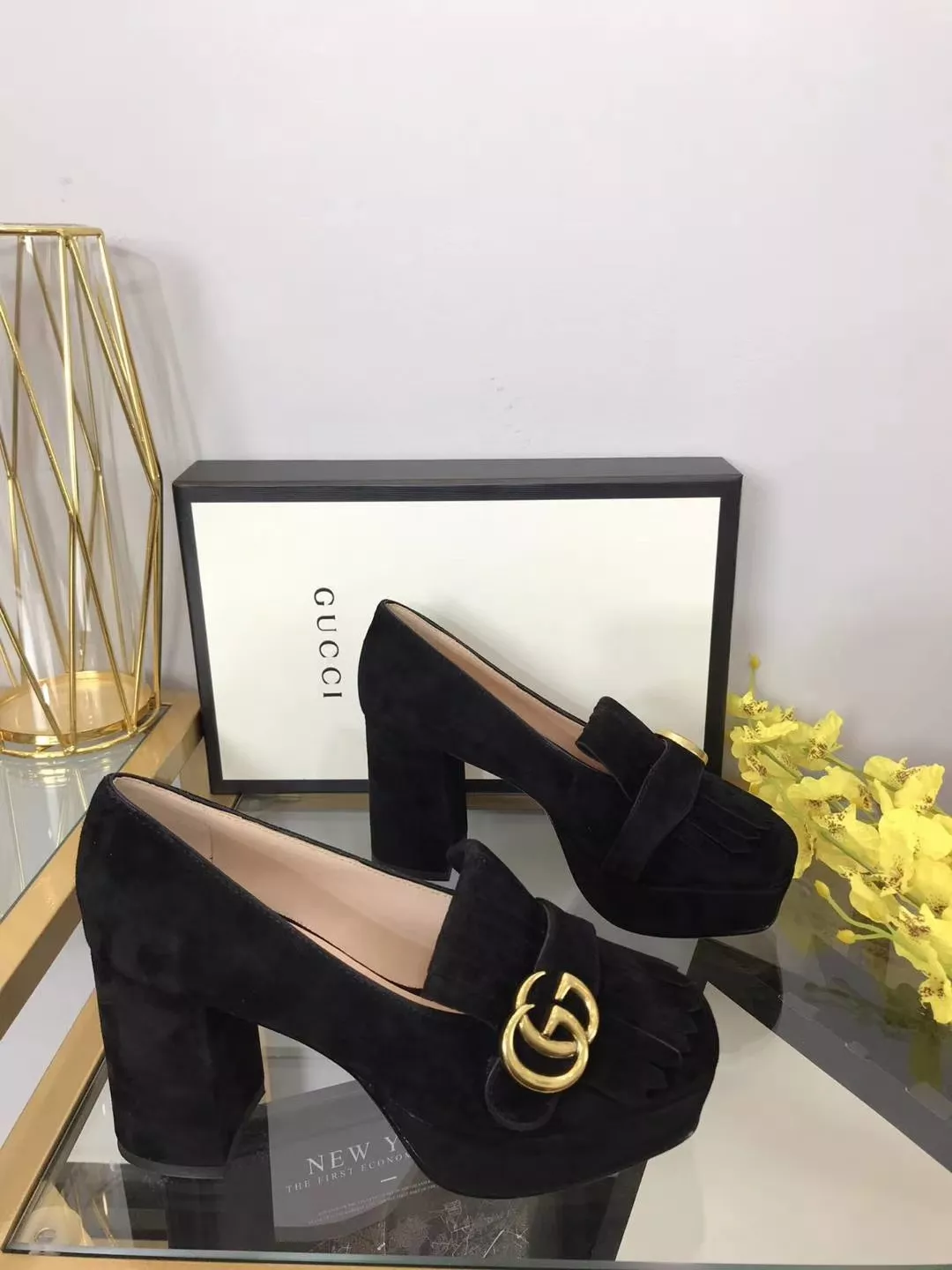 Gucci High-Heeled Shoes For Women Vibrant 1171