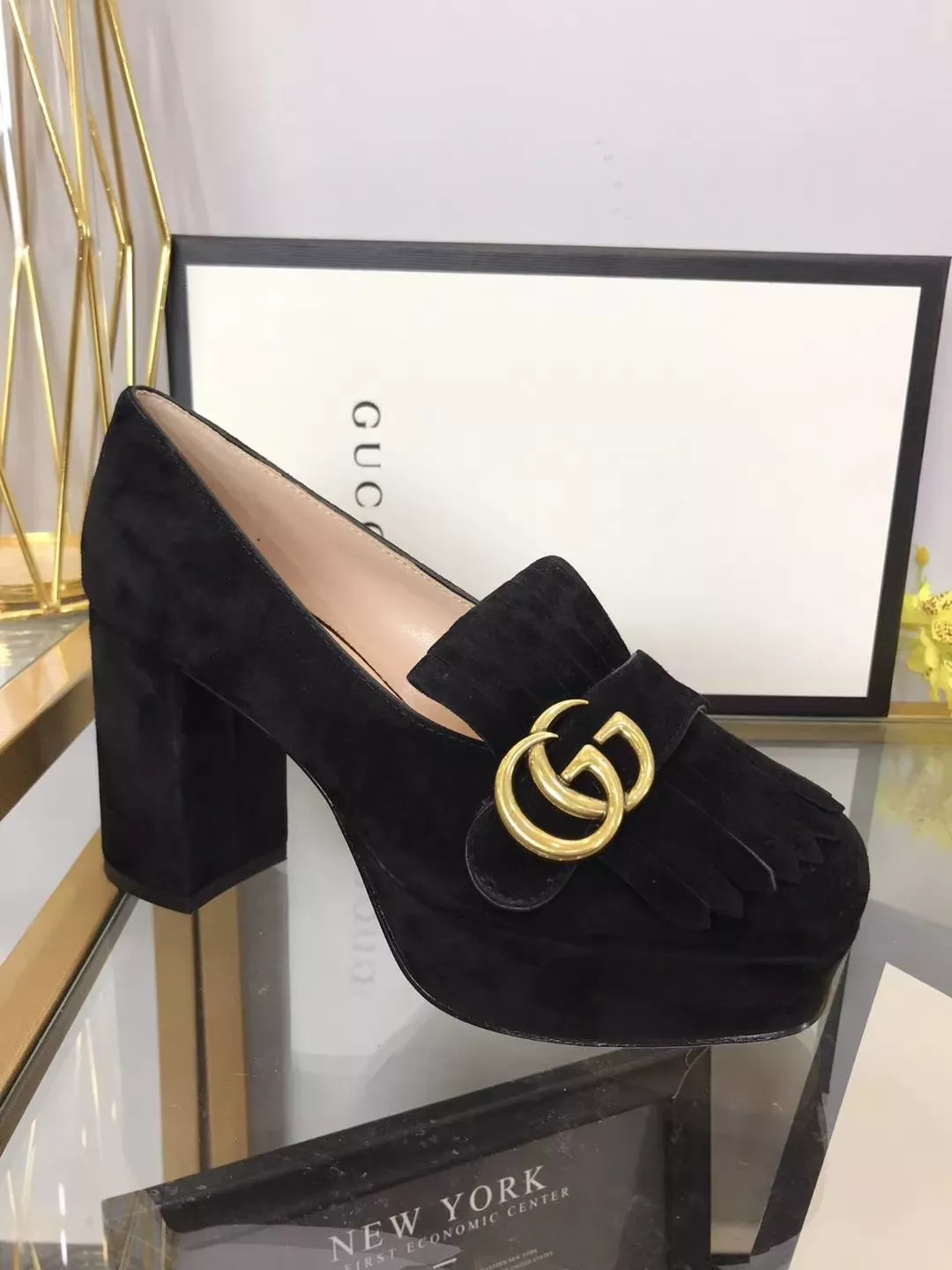 Gucci High-Heeled Shoes For Women Vibrant 1171