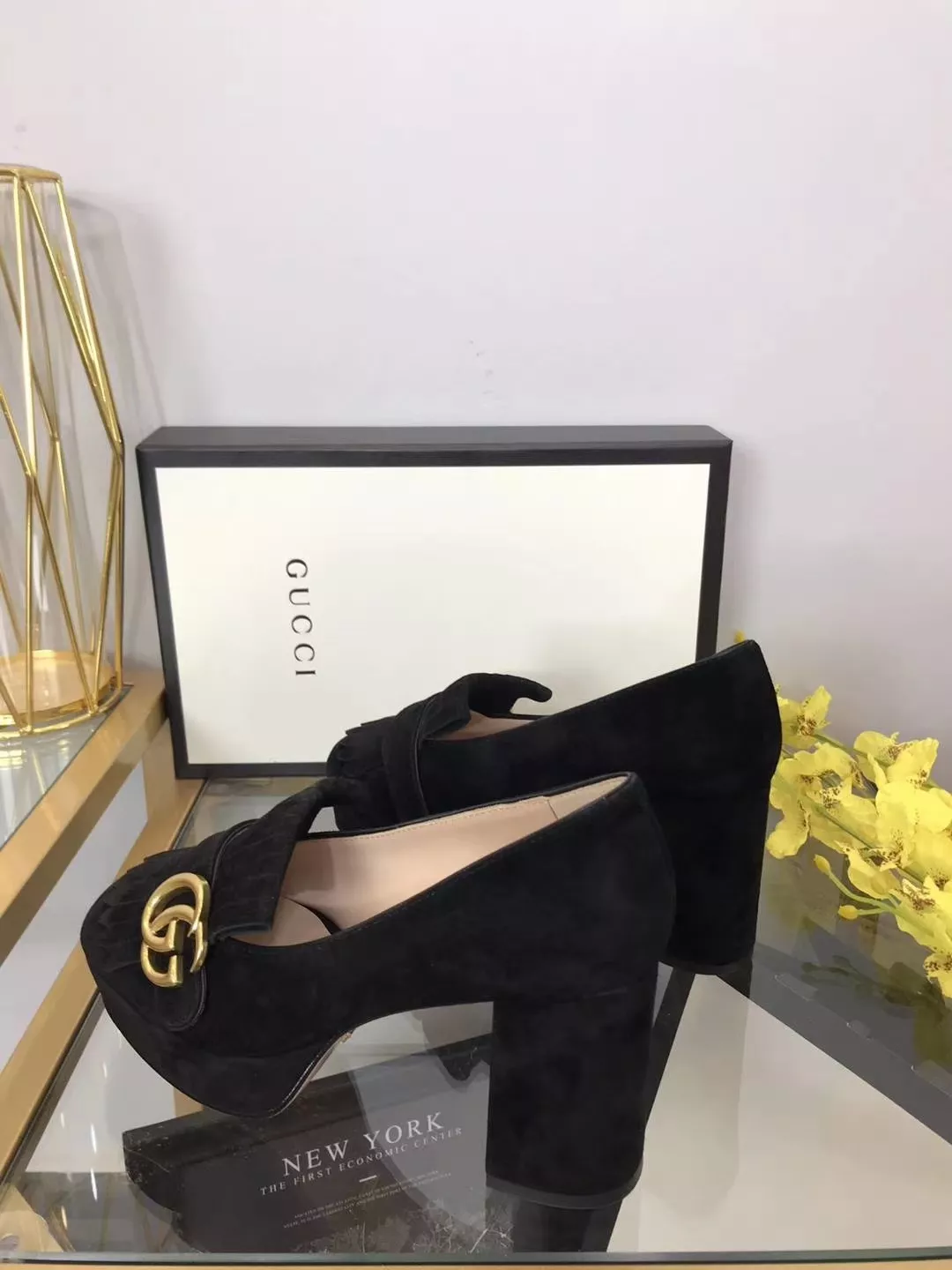 Gucci High-Heeled Shoes For Women Vibrant 1171