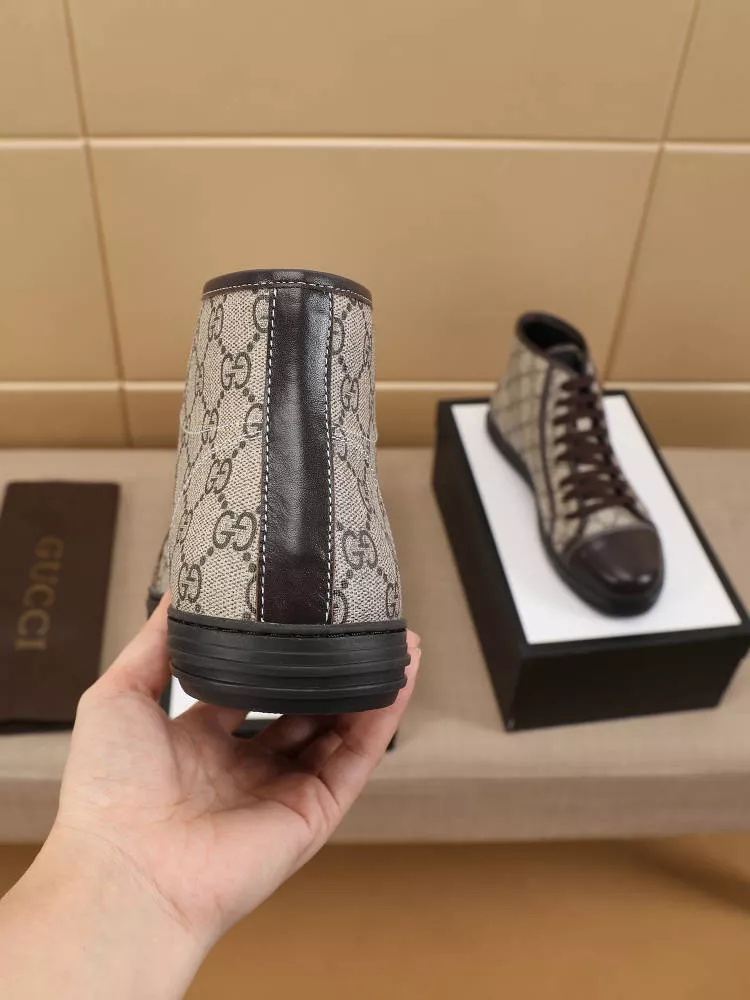 Gucci High Tops Shoes For Men Bold 9726