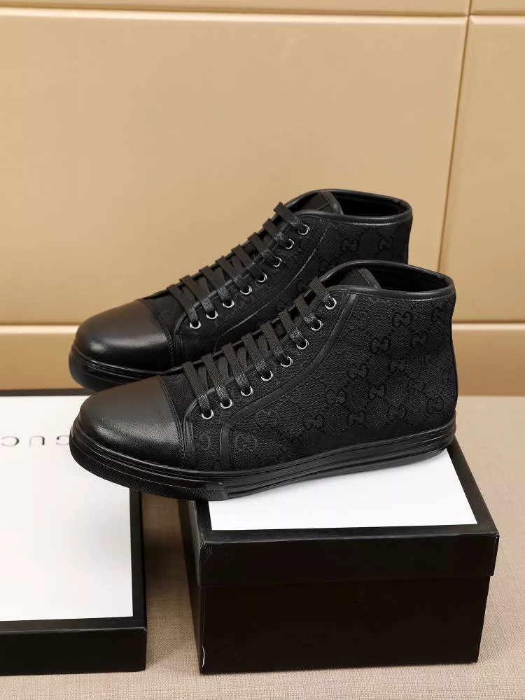 Gucci High Tops Shoes For Men Breathable 9277