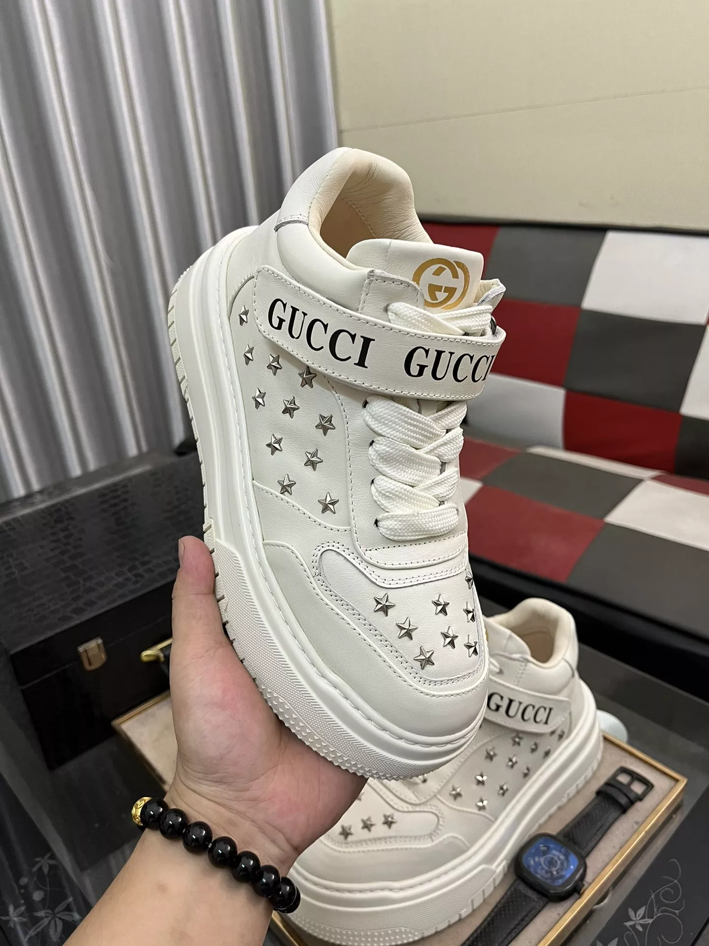 Gucci High Tops Shoes For Men Comfortable 1408