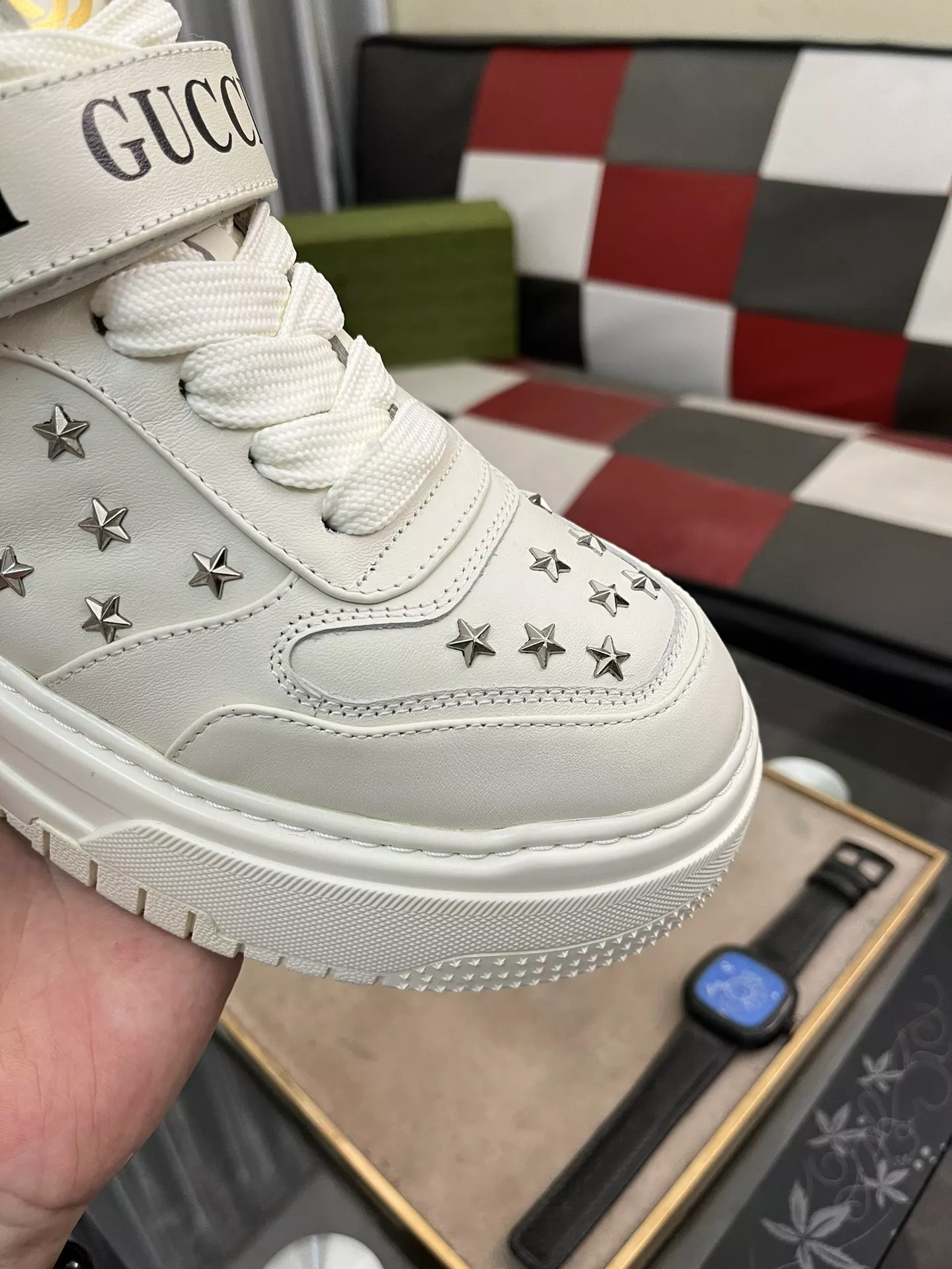 Gucci High Tops Shoes For Men Comfortable 1408