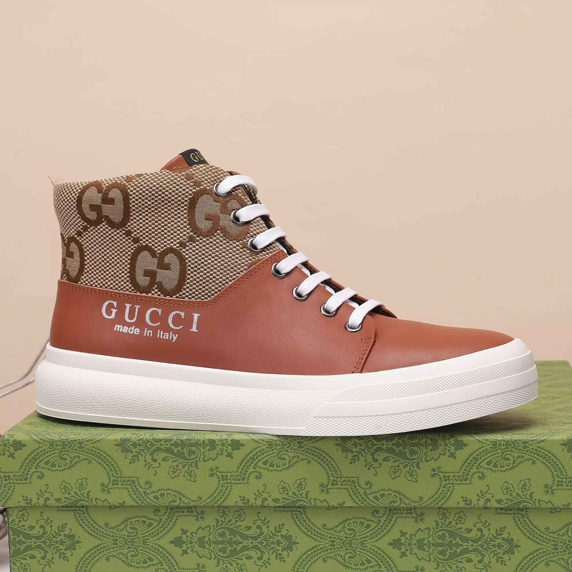 Gucci High Tops Shoes For Men Comfortable 3733