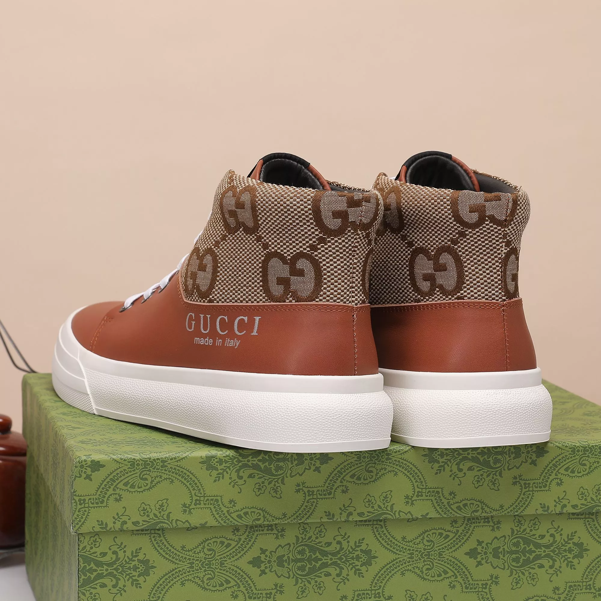 Gucci High Tops Shoes For Men Comfortable 3733