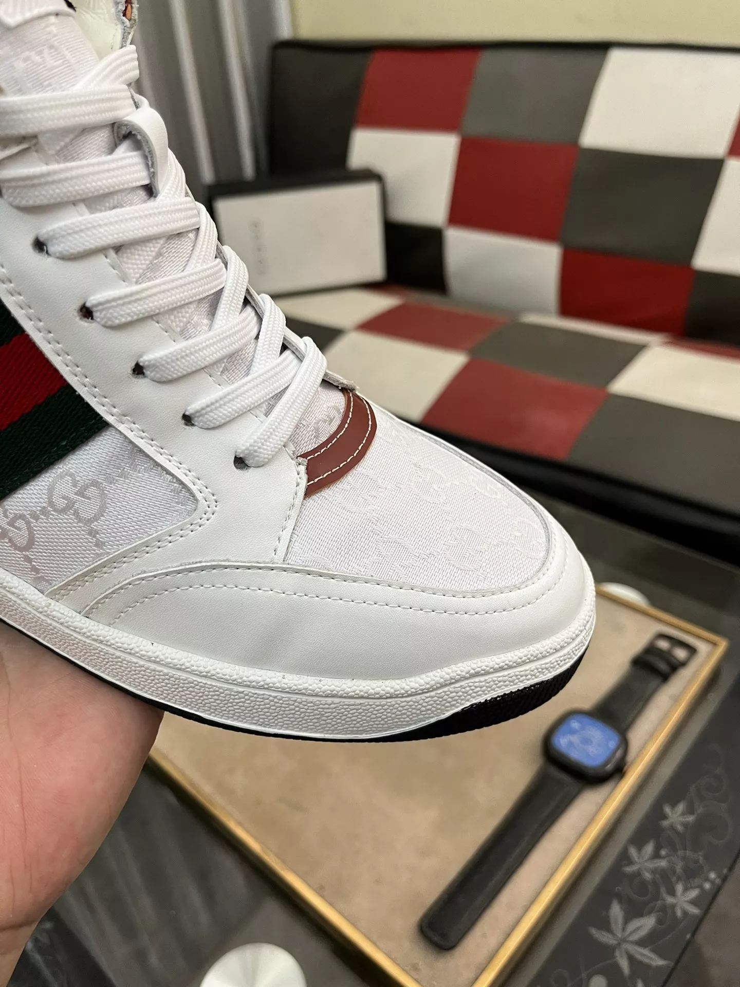 Gucci High Tops Shoes For Men Comfortable 9737
