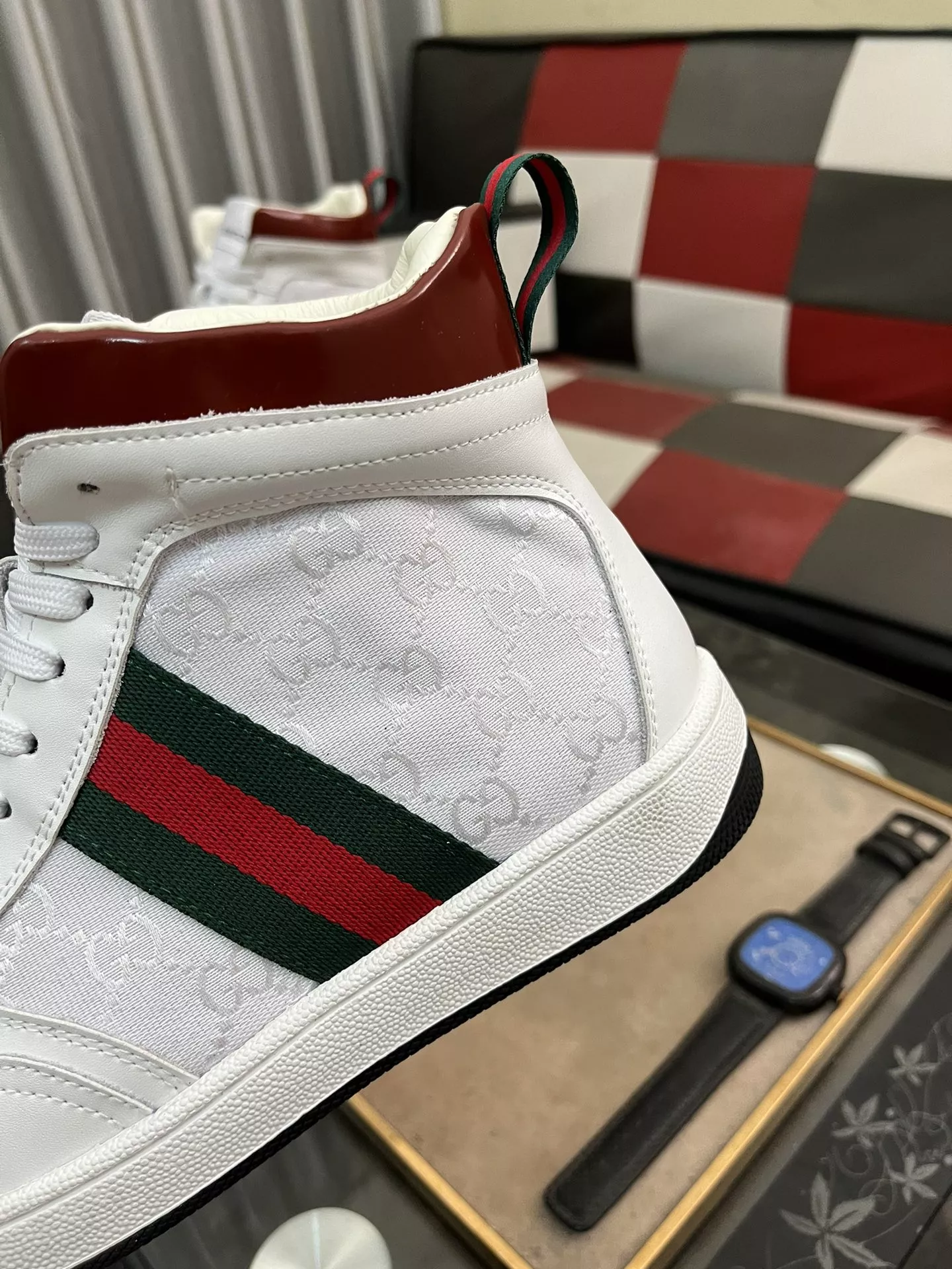 Gucci High Tops Shoes For Men Comfortable 9737