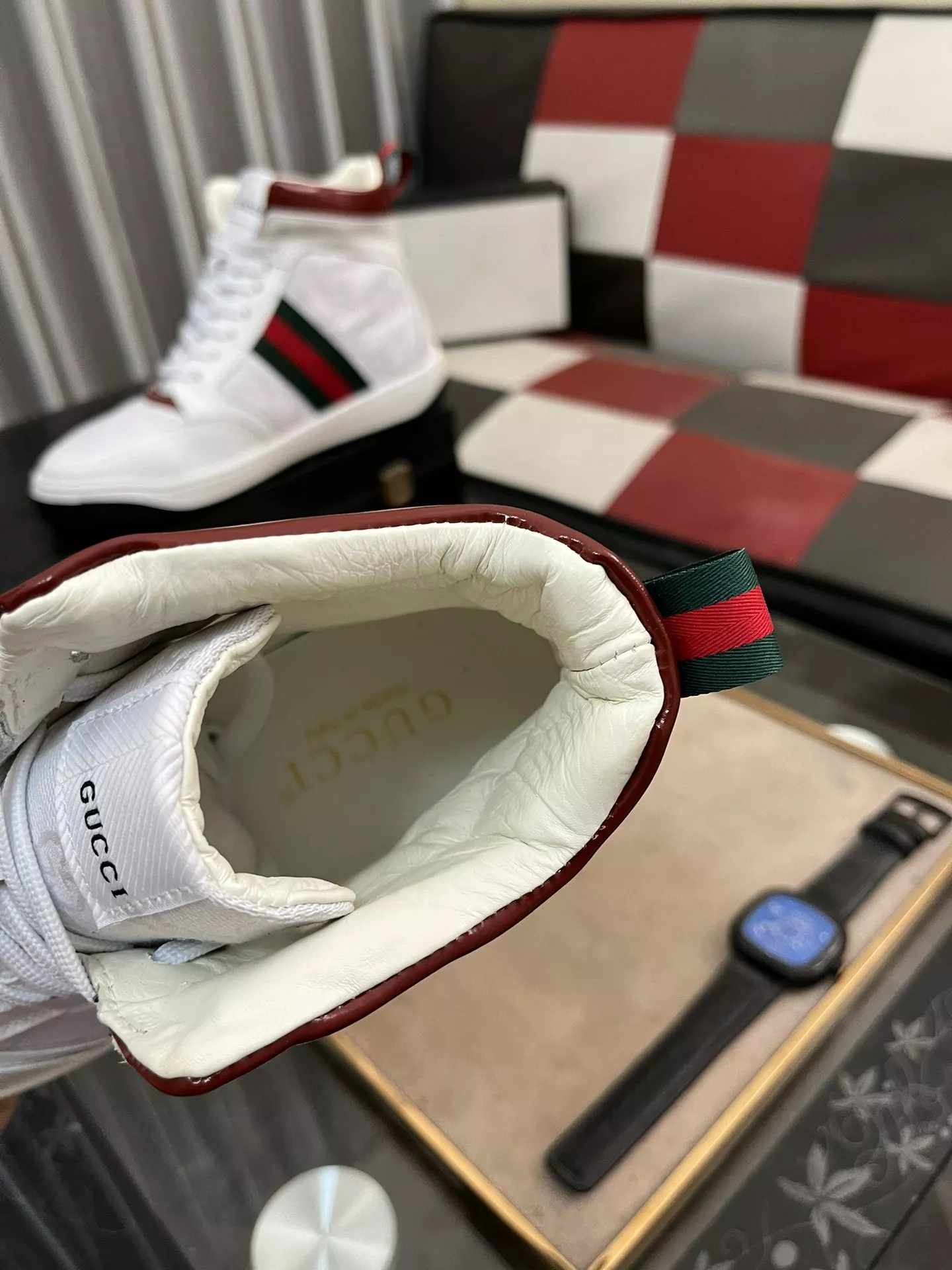 Gucci High Tops Shoes For Men Comfortable 9737