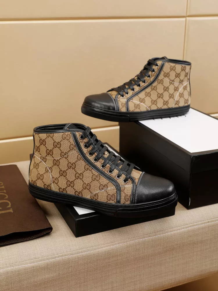 Gucci High Tops Shoes For Men Flexible 2693