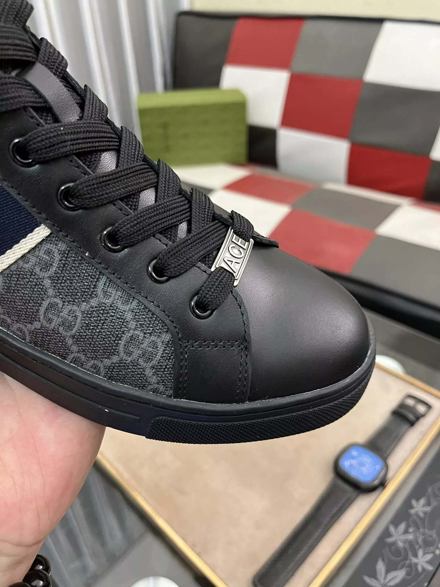 Gucci High Tops Shoes For Men GoodFit 1487