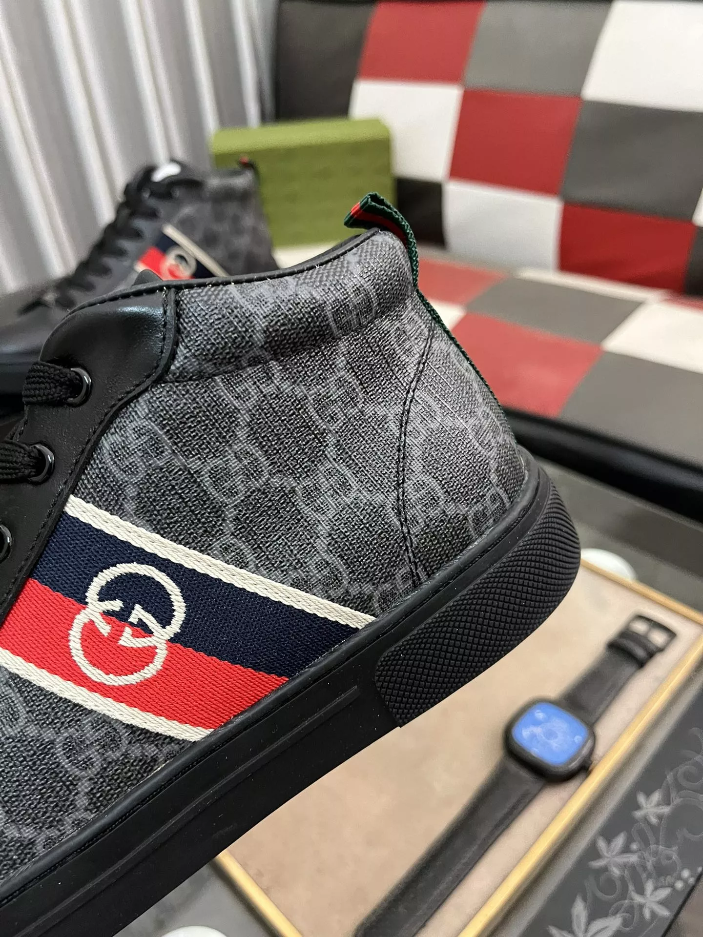 Gucci High Tops Shoes For Men GoodFit 1487