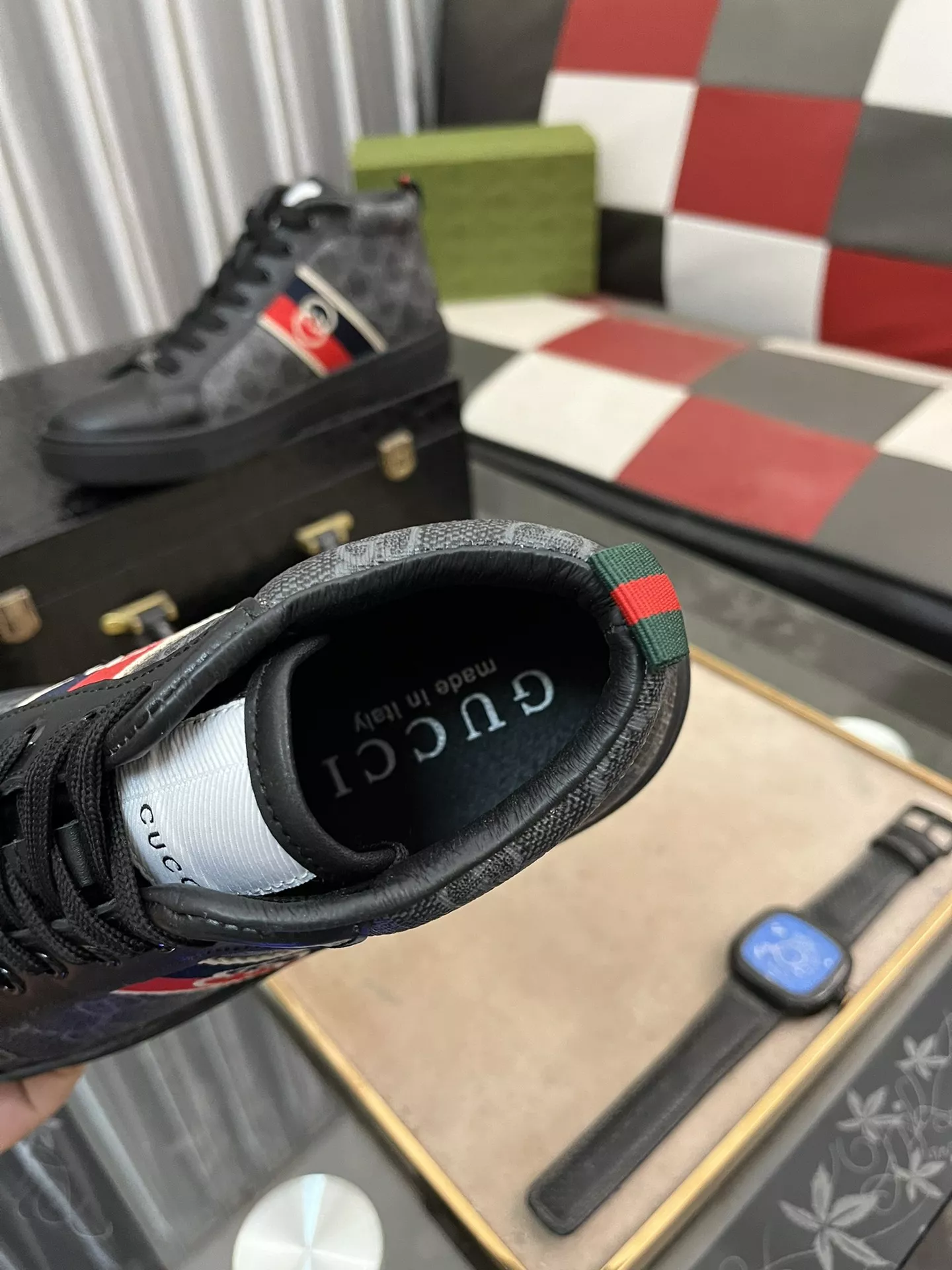 Gucci High Tops Shoes For Men GoodFit 1487
