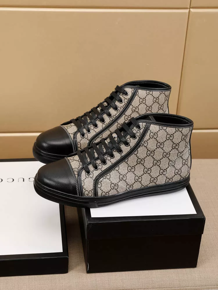 Gucci High Tops Shoes For Men GoodFit 8713