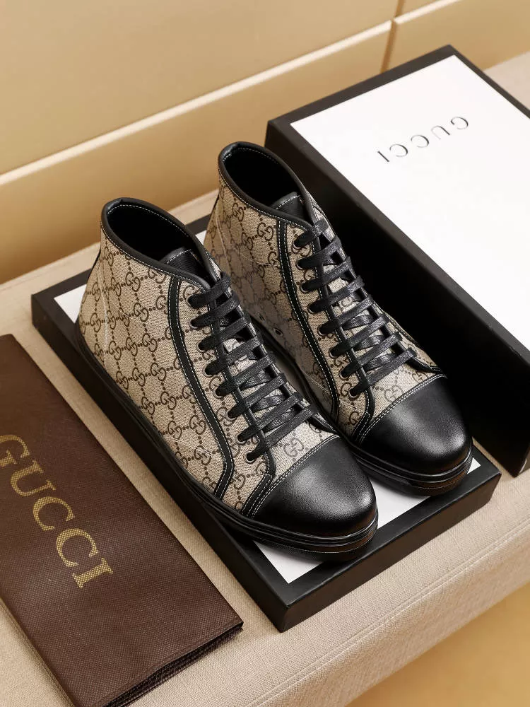 Gucci High Tops Shoes For Men GoodFit 8713