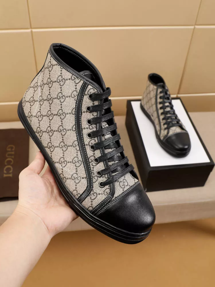 Gucci High Tops Shoes For Men GoodFit 8713