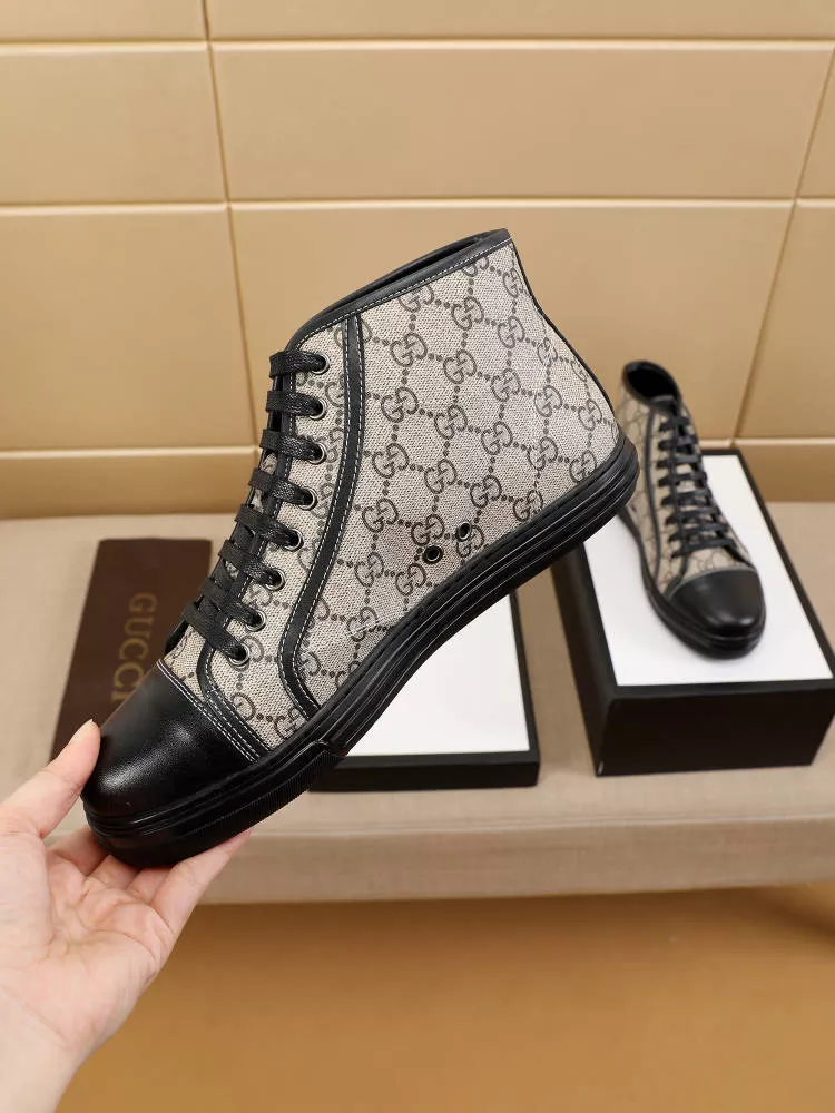 Gucci High Tops Shoes For Men GoodFit 8713
