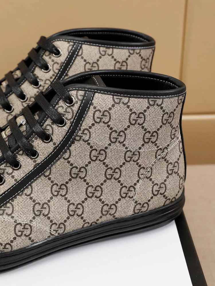 Gucci High Tops Shoes For Men GoodFit 8713