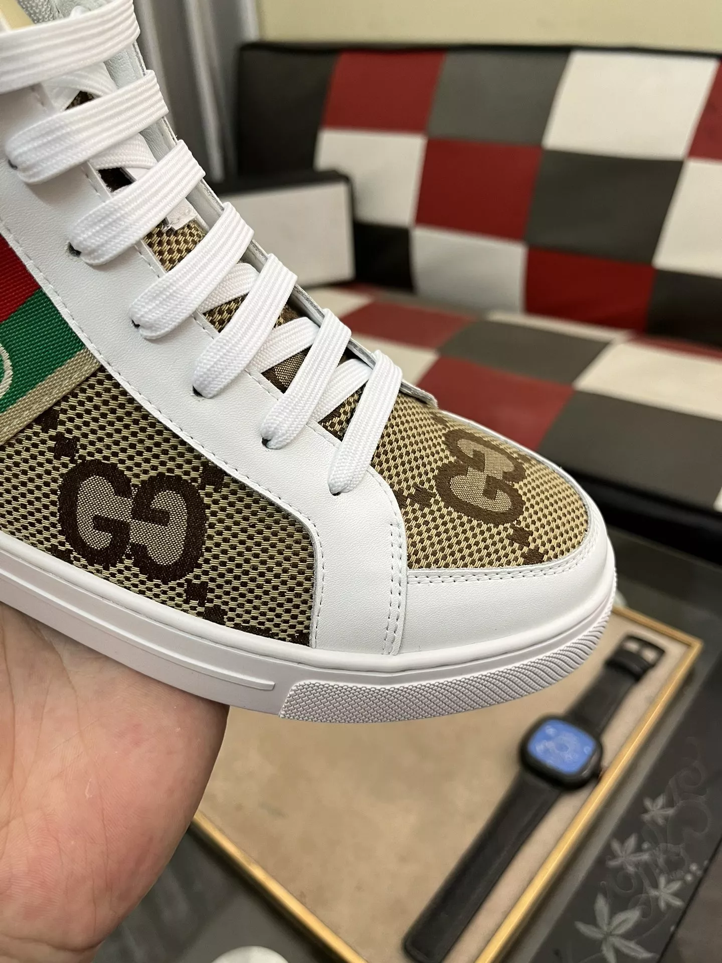 Gucci High Tops Shoes For Men SmartChoice 614