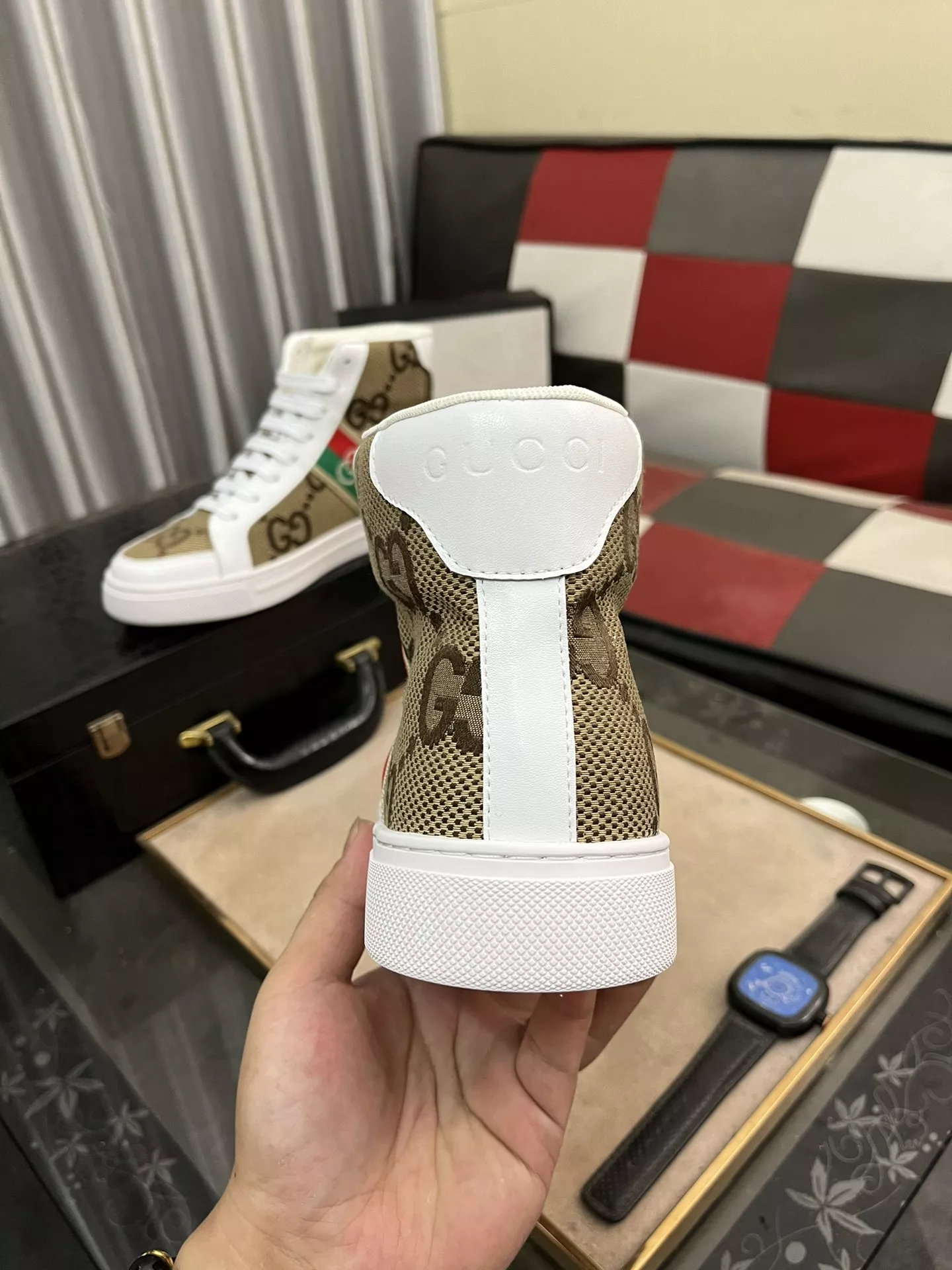 Gucci High Tops Shoes For Men SmartChoice 614