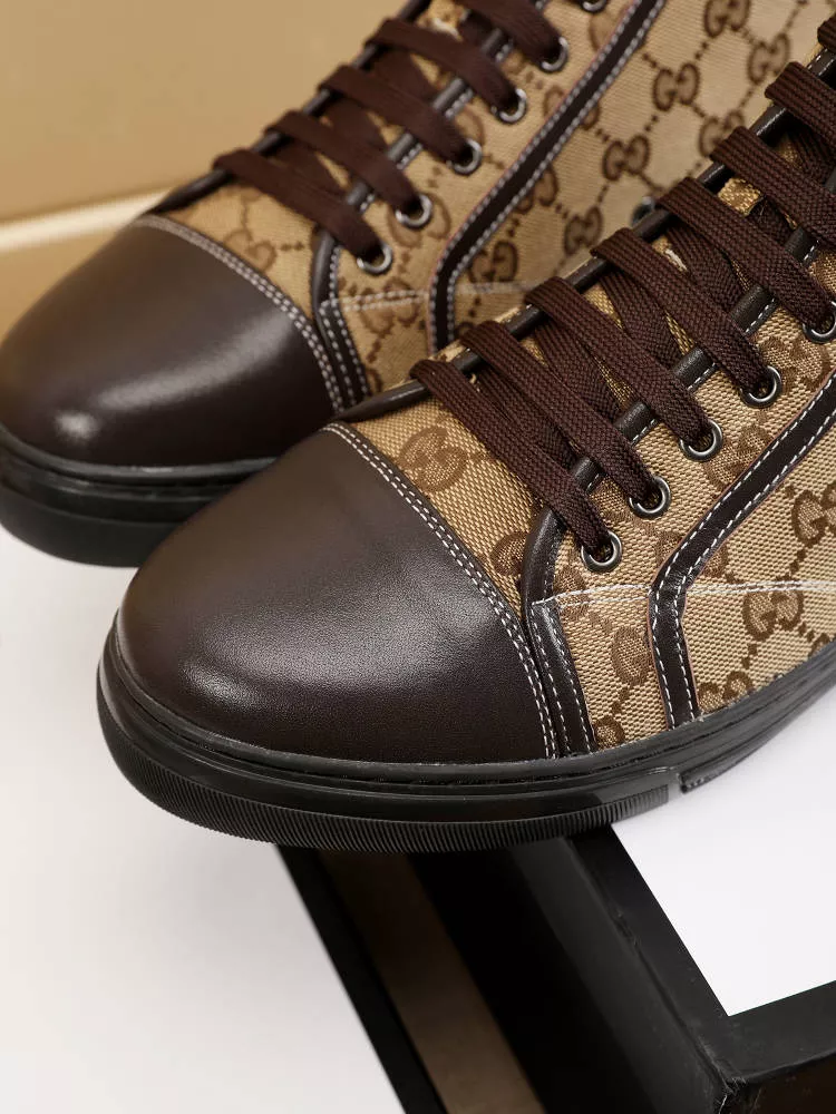 Gucci High Tops Shoes For Men Soft 9165