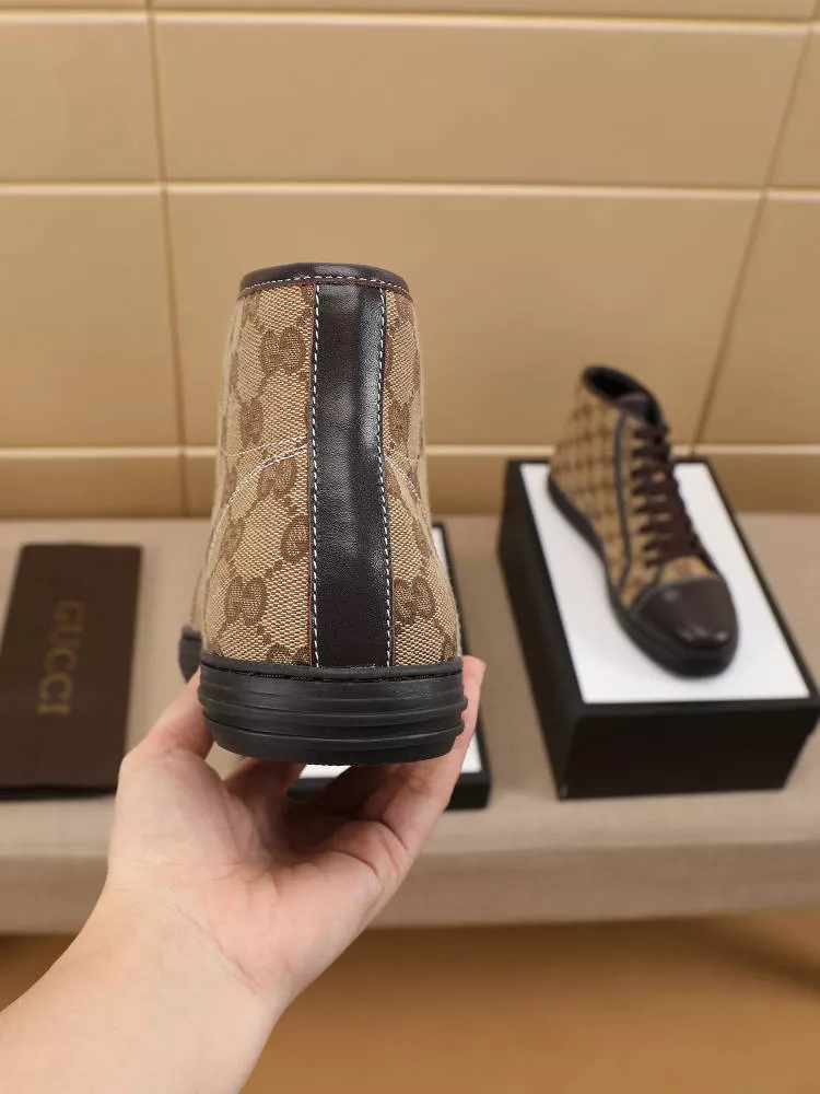 Gucci High Tops Shoes For Men Soft 9165