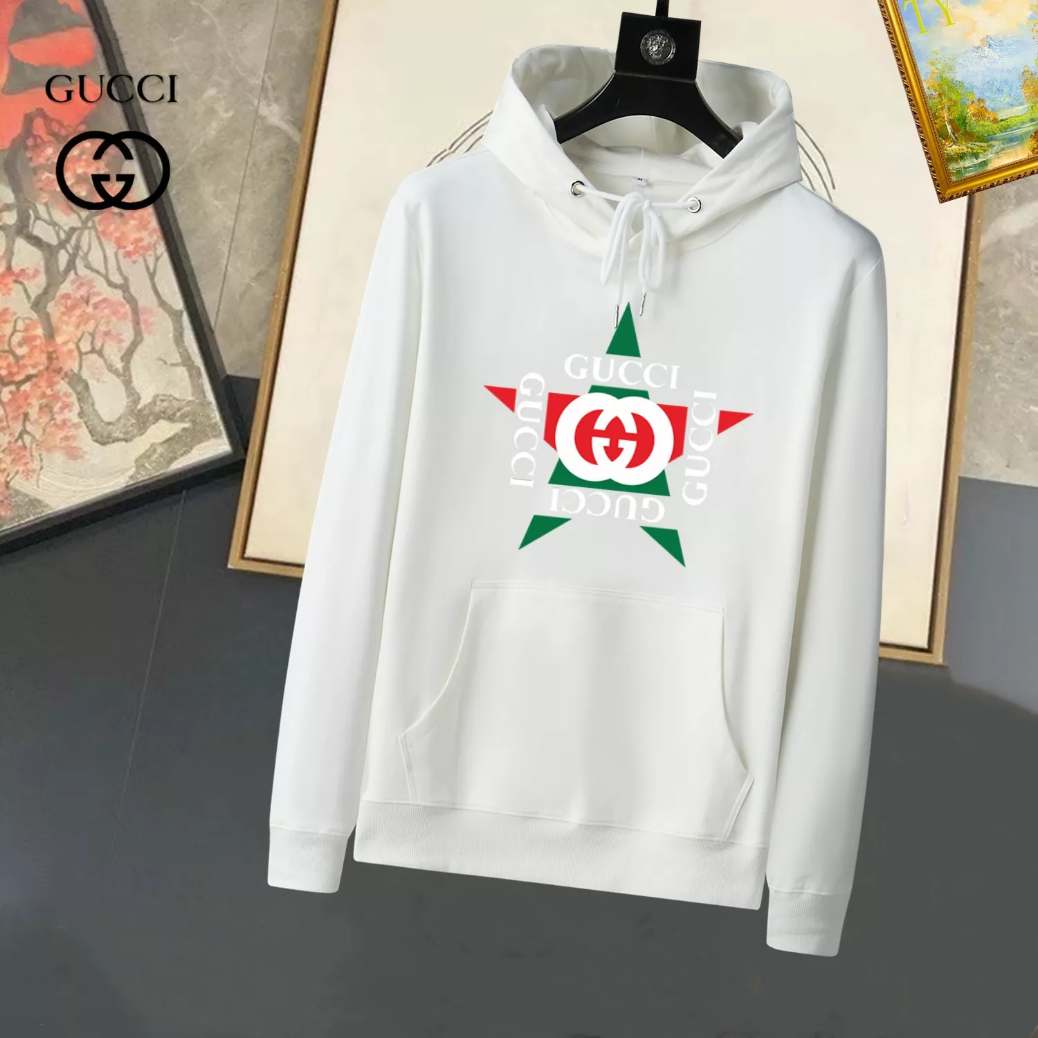 Gucci Hoodies Long Sleeved For Men AllSeason 3707