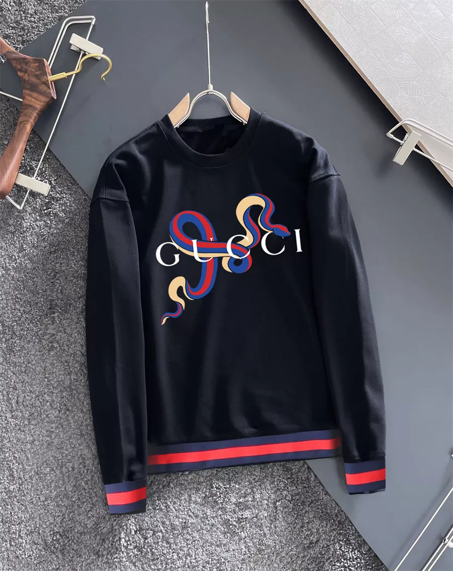 Gucci Hoodies Long Sleeved For Men Bold 7495