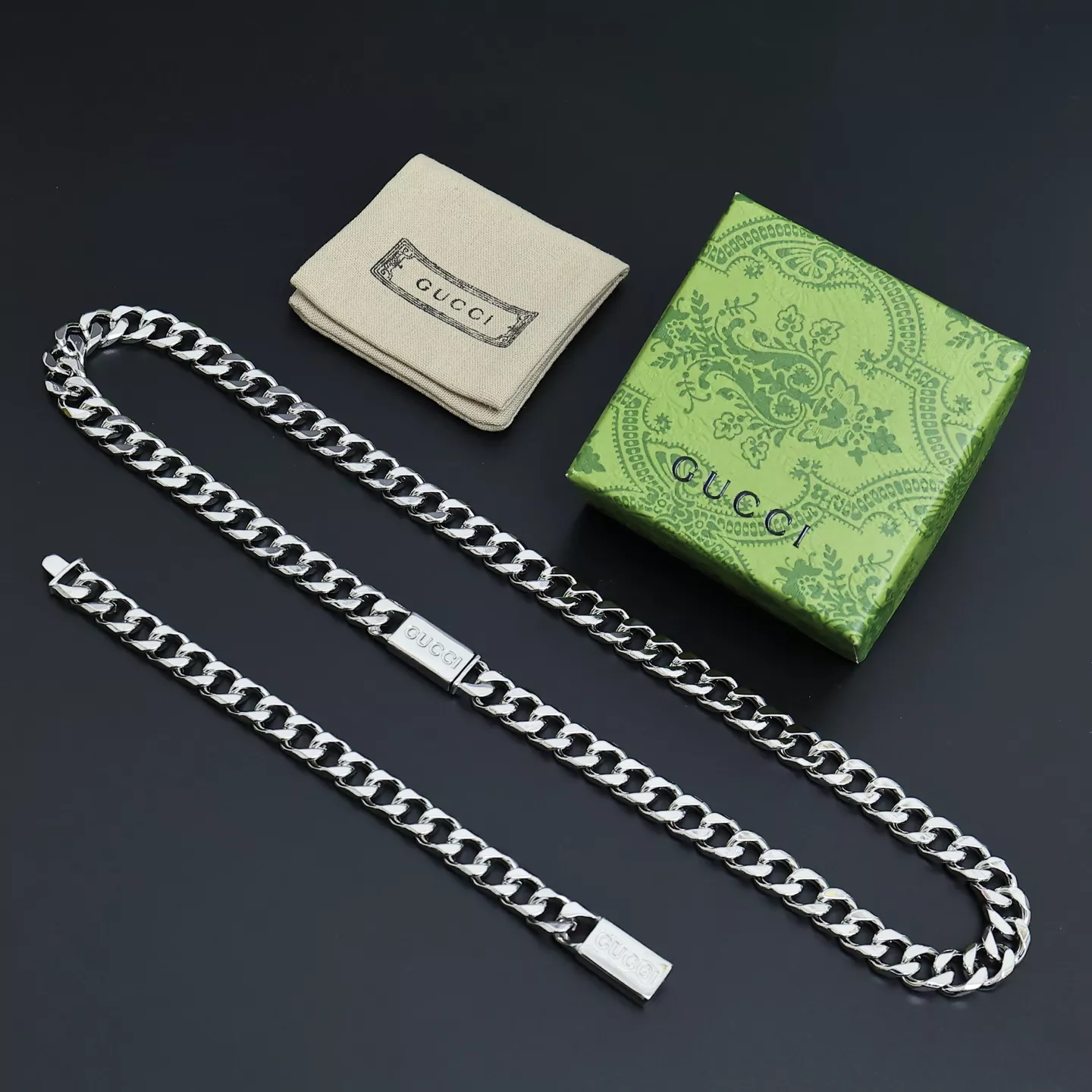 Gucci Jewelry Set Trendy 121
