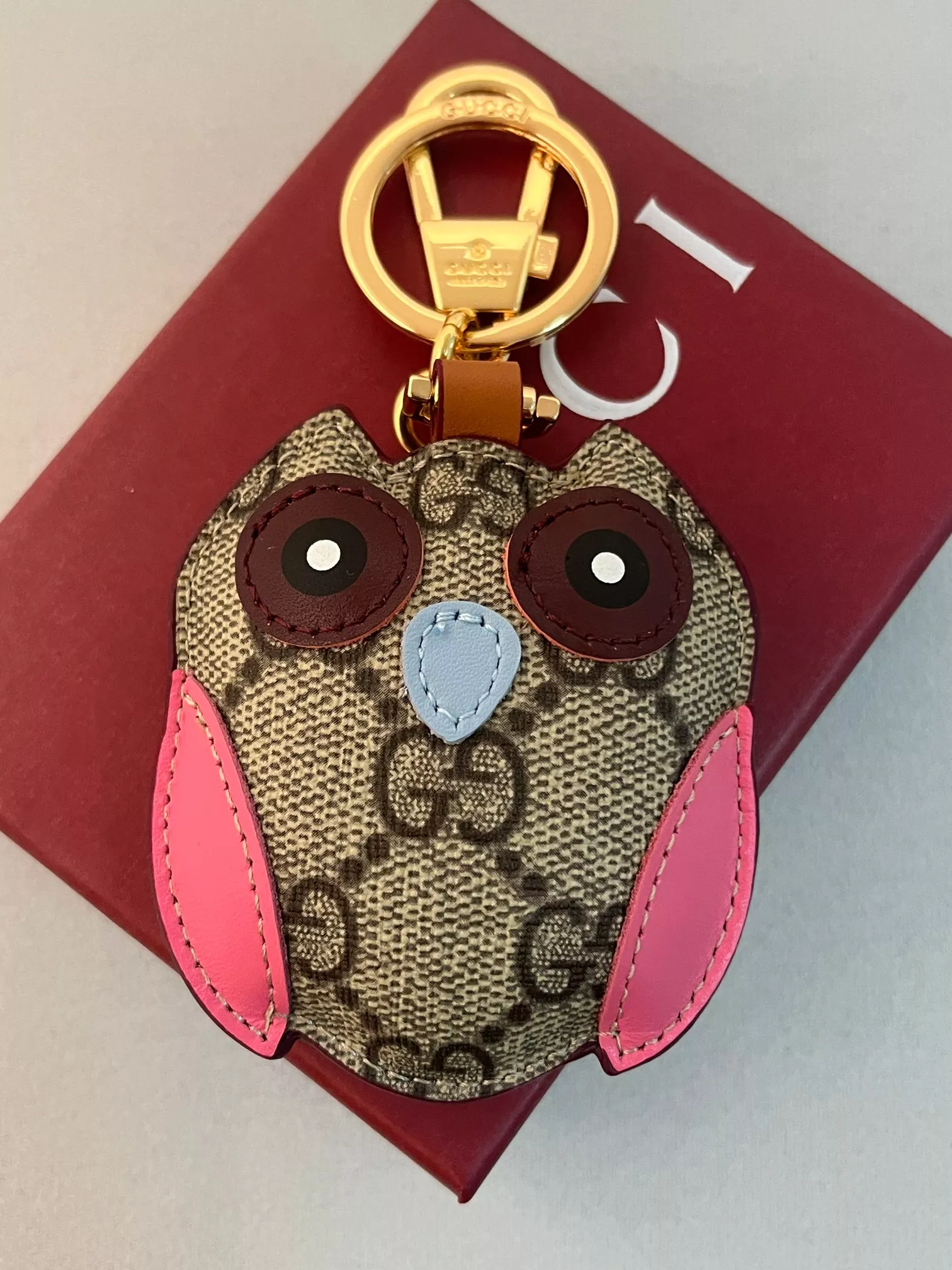 Gucci Key Holder And Bag Buckle Compact 1287