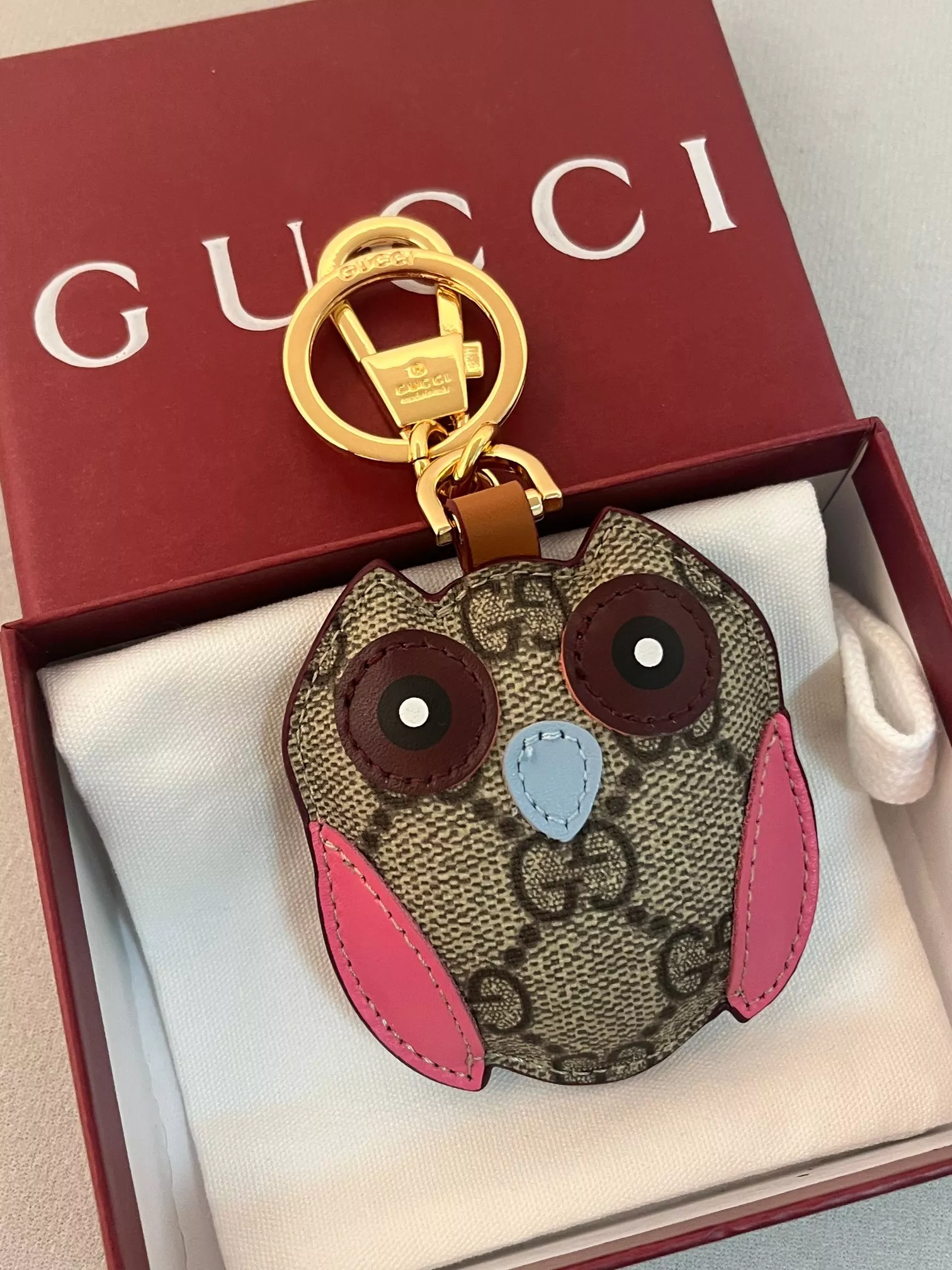 Gucci Key Holder And Bag Buckle Compact 1287