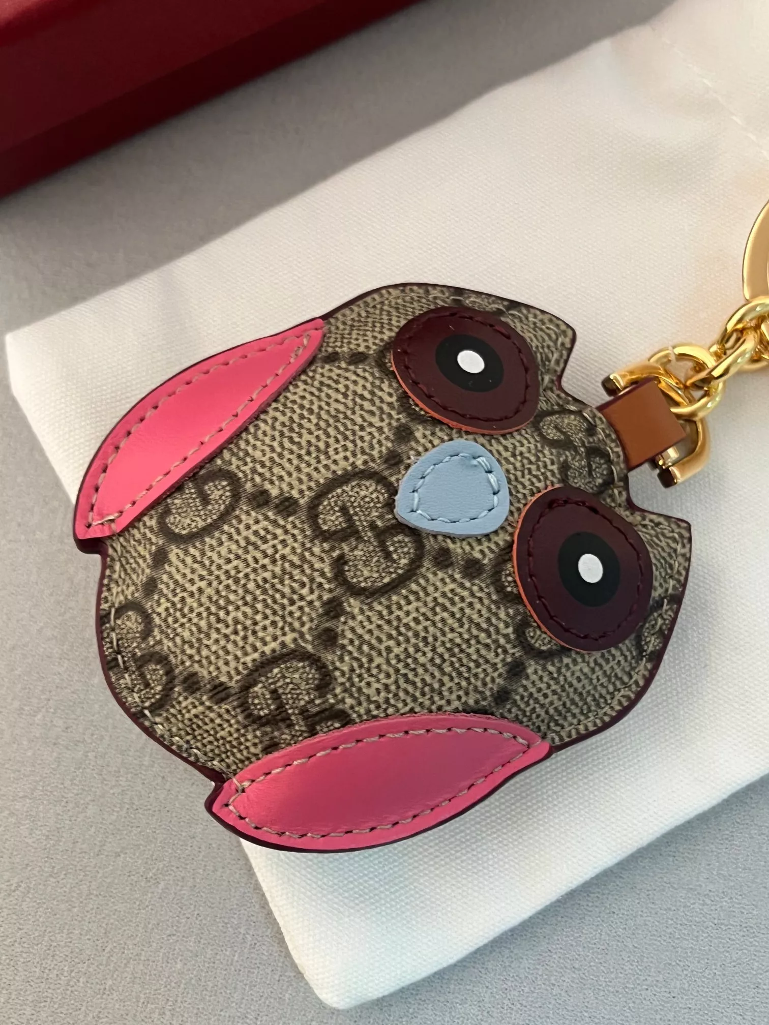 Gucci Key Holder And Bag Buckle Compact 1287