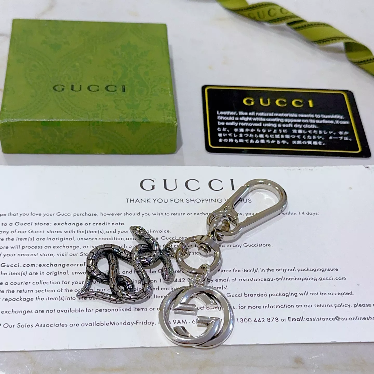 Gucci Key Holder And Bag Buckle Cozy 6299