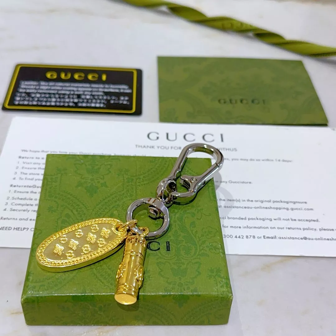 Gucci Key Holder And Bag Buckle Modern 3813