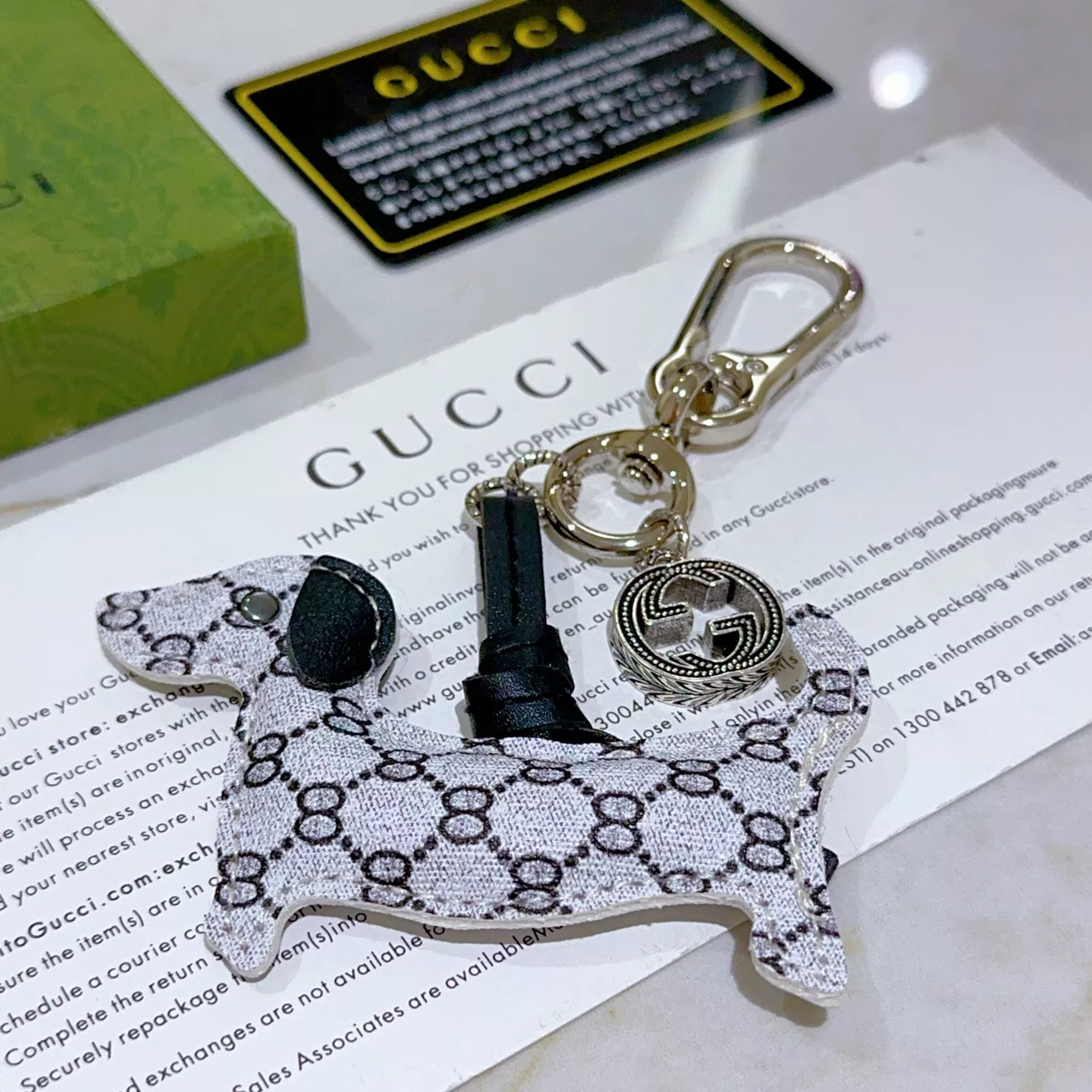 Gucci Key Holder And Bag Buckle Unique 1263