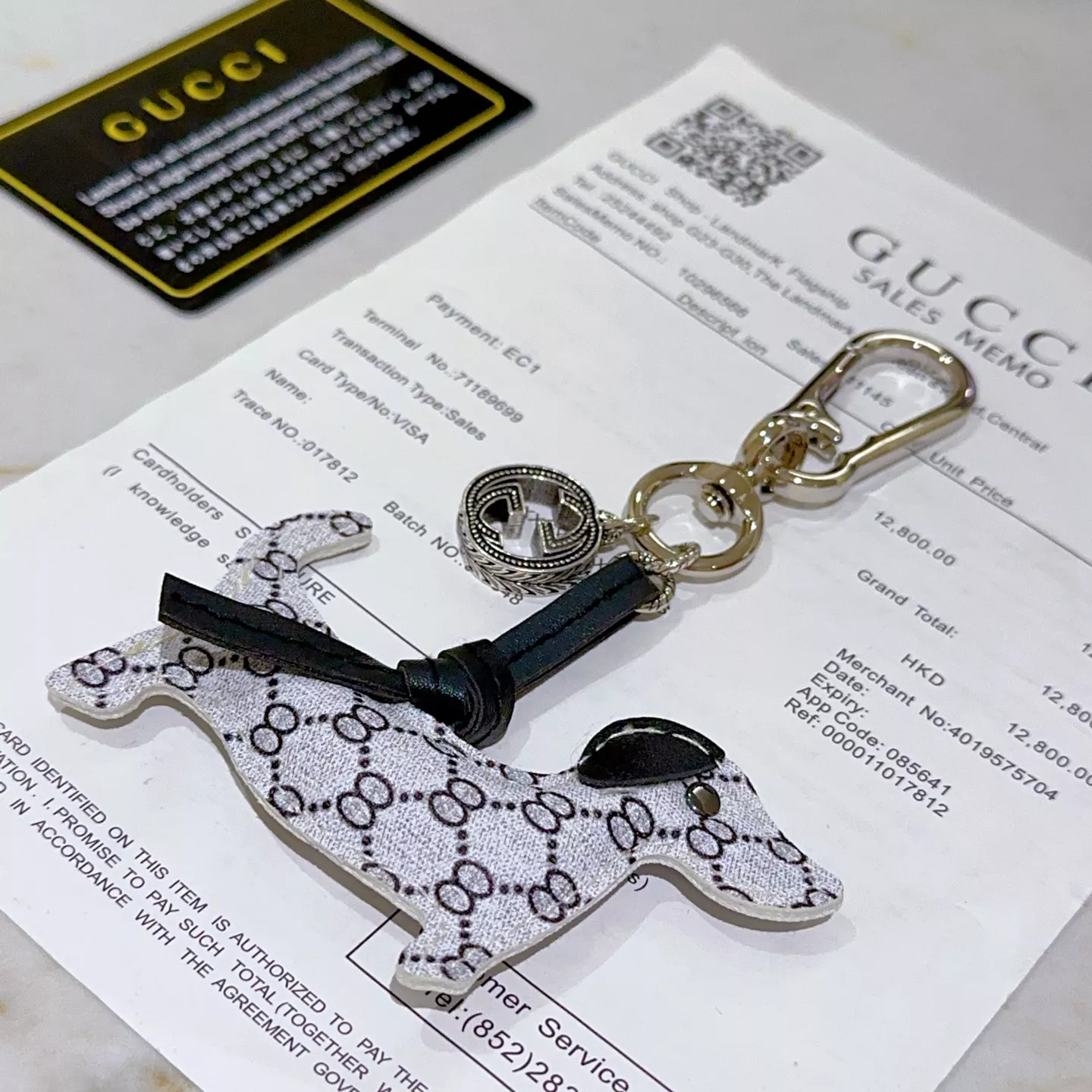 Gucci Key Holder And Bag Buckle Unique 1263