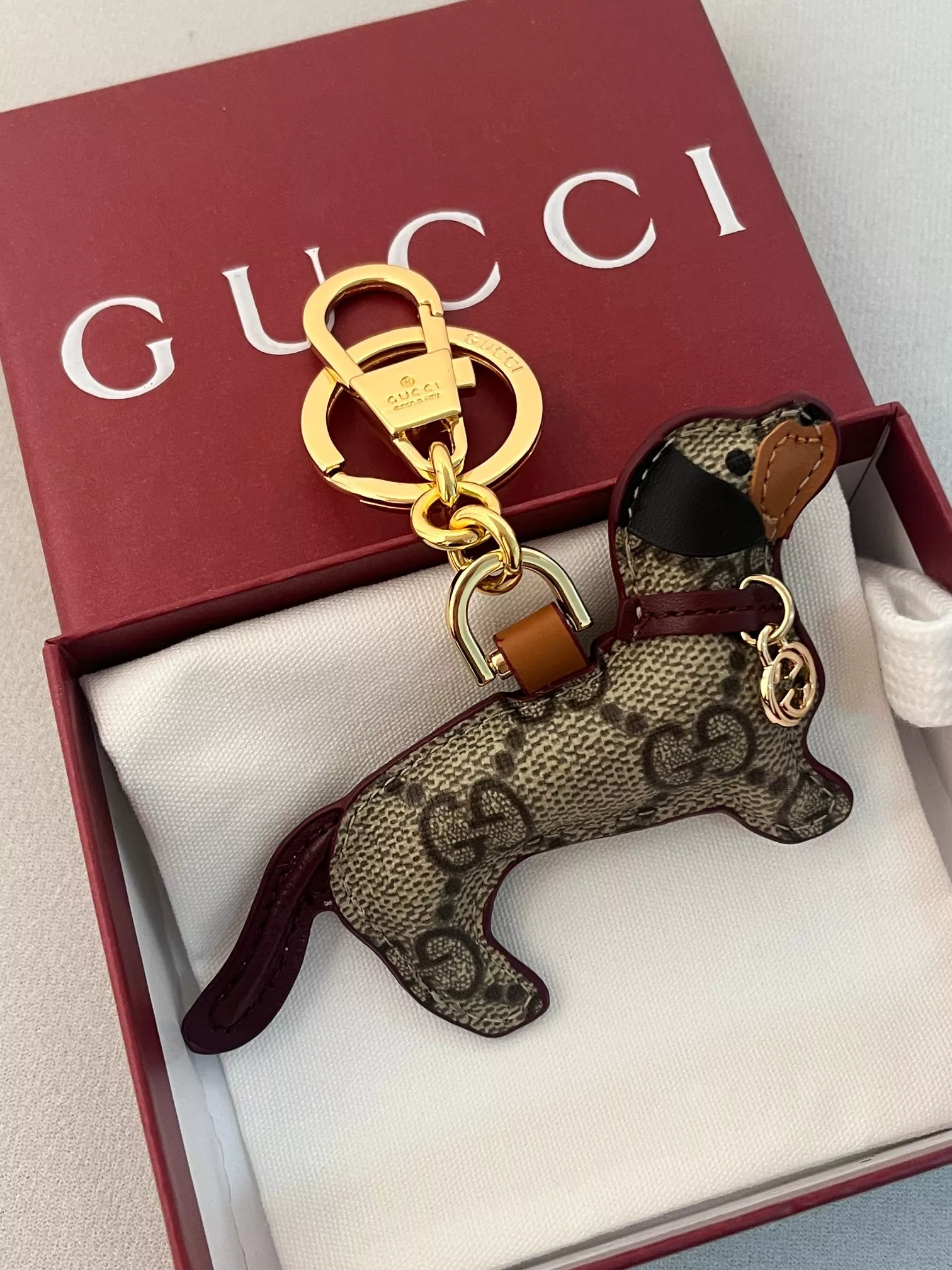 Gucci Key Holder And Bag Buckle Vibrant 1649