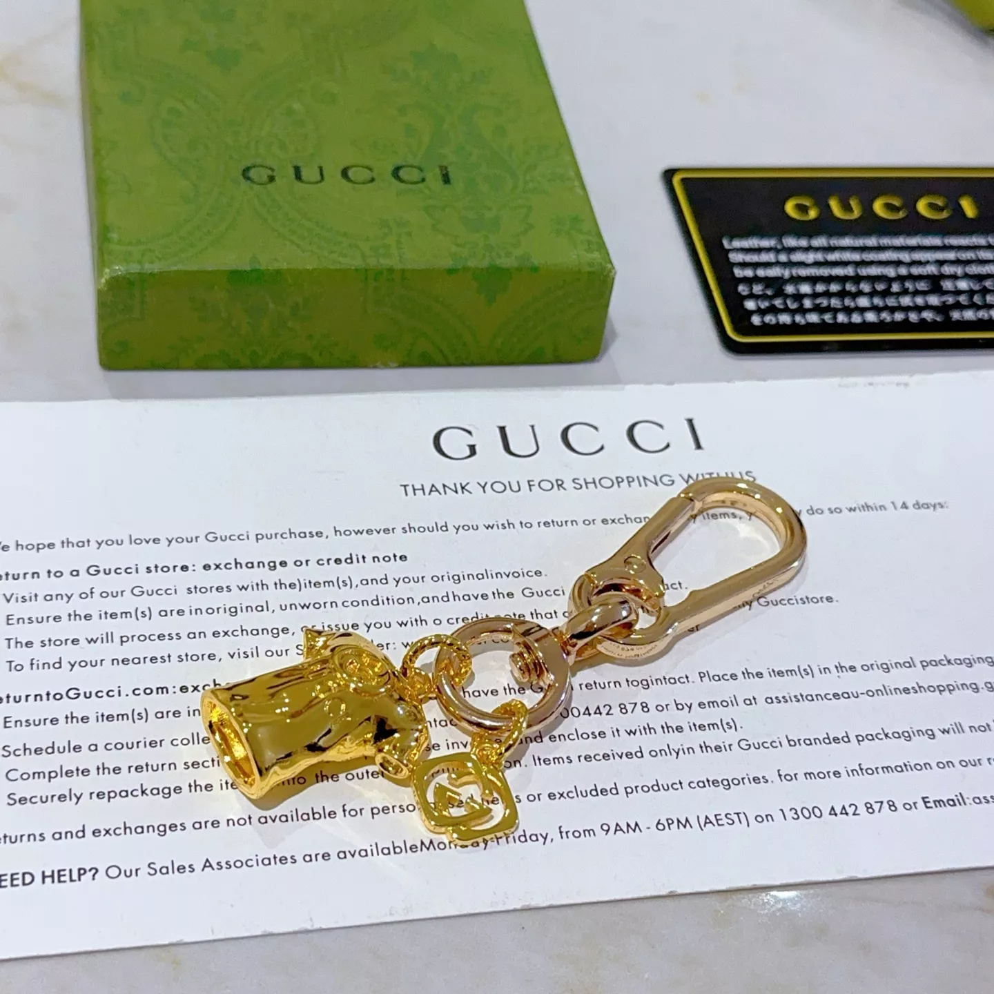 Gucci Key Holder And Bag Buckle WellDesigned 5062