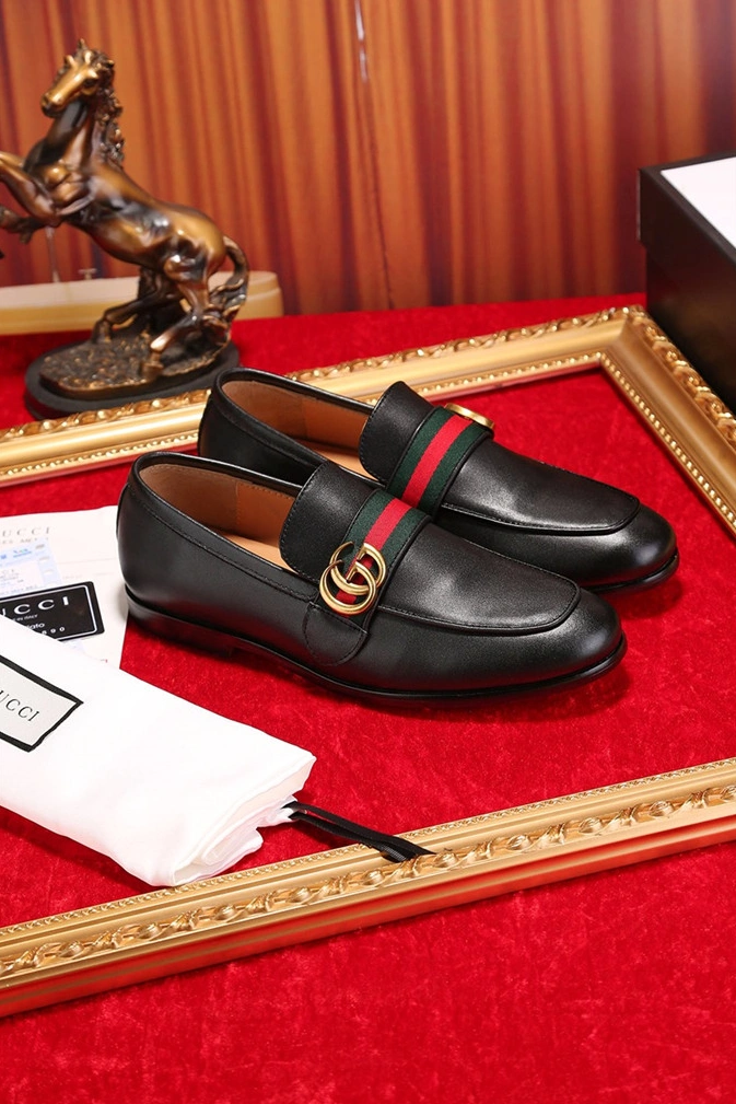 Gucci Leather Shoes For Men HighQuality 8594