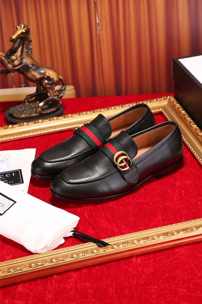 Gucci Leather Shoes For Men HighQuality 8594