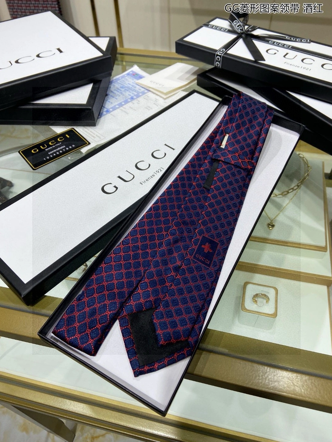 Gucci Necktie For Men DailyWear 9707