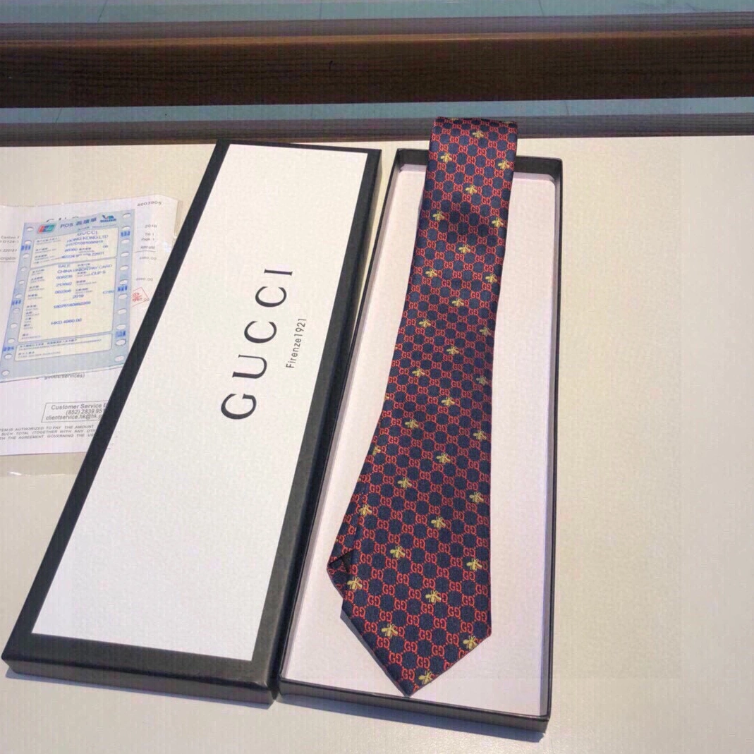 Gucci Necktie For Men Functional 1274