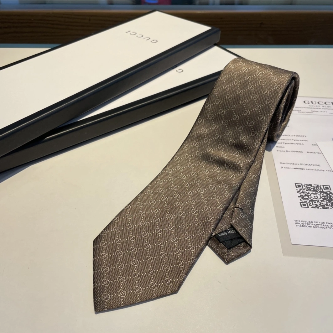 Gucci Necktie For Men Trendy 2881