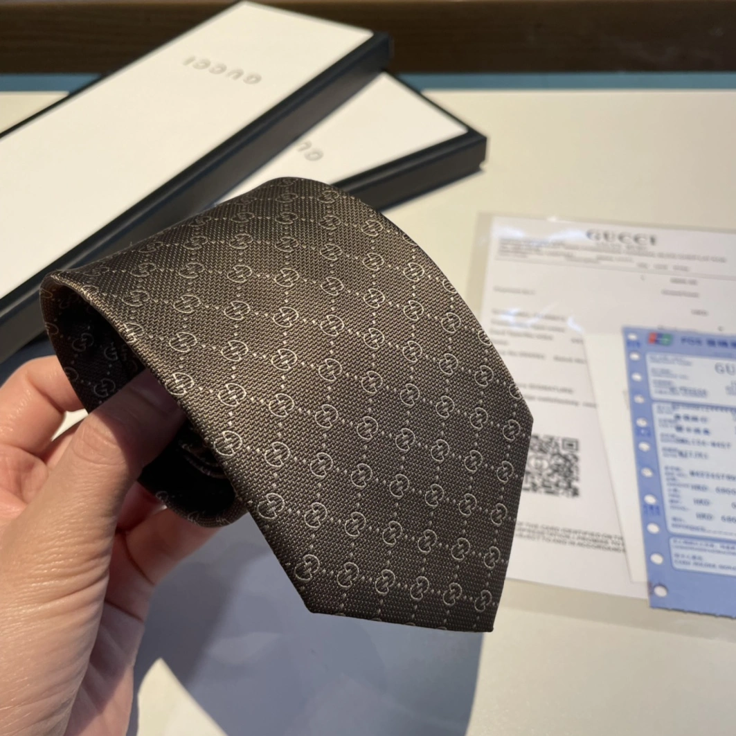 Gucci Necktie For Men Trendy 2881