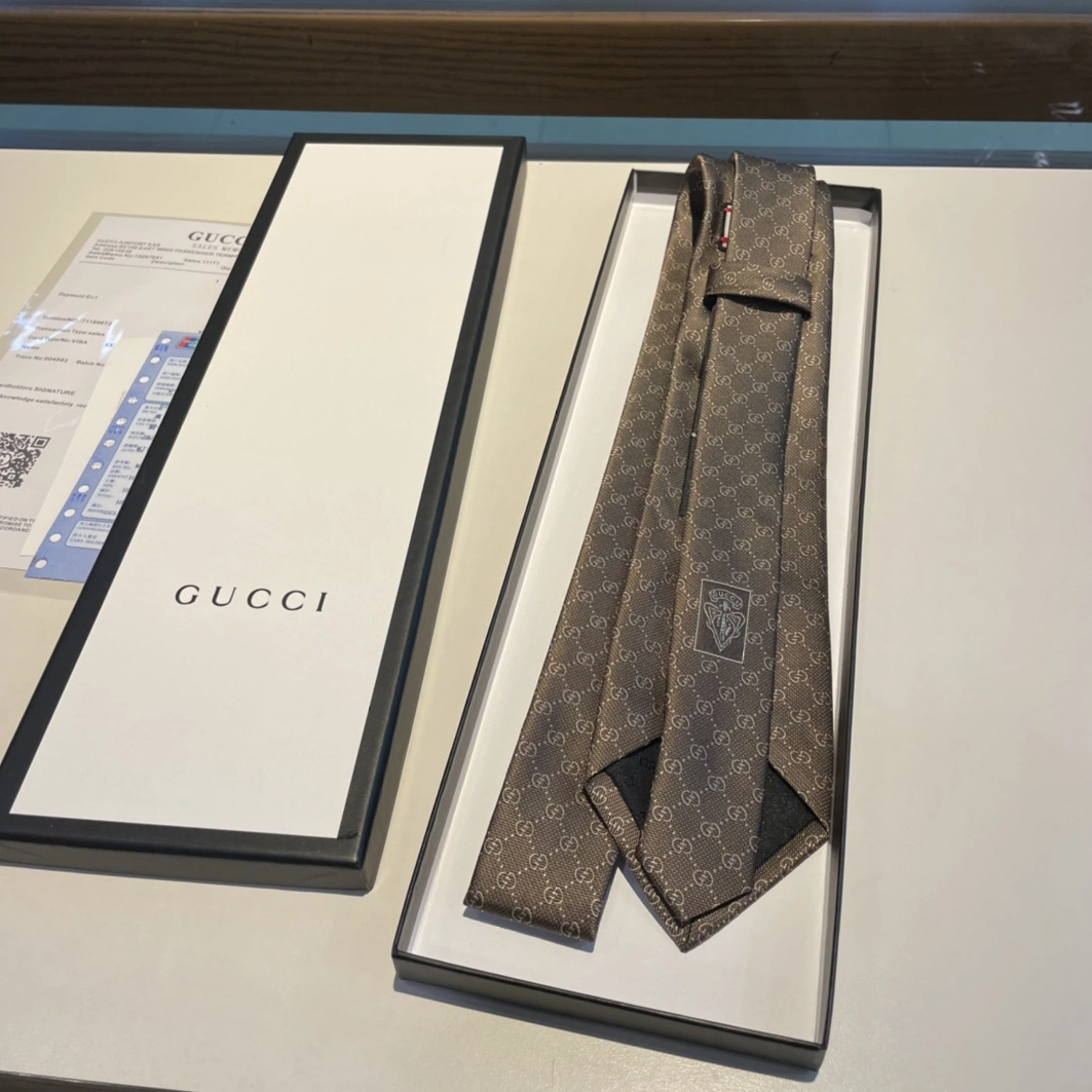Gucci Necktie For Men Trendy 2881