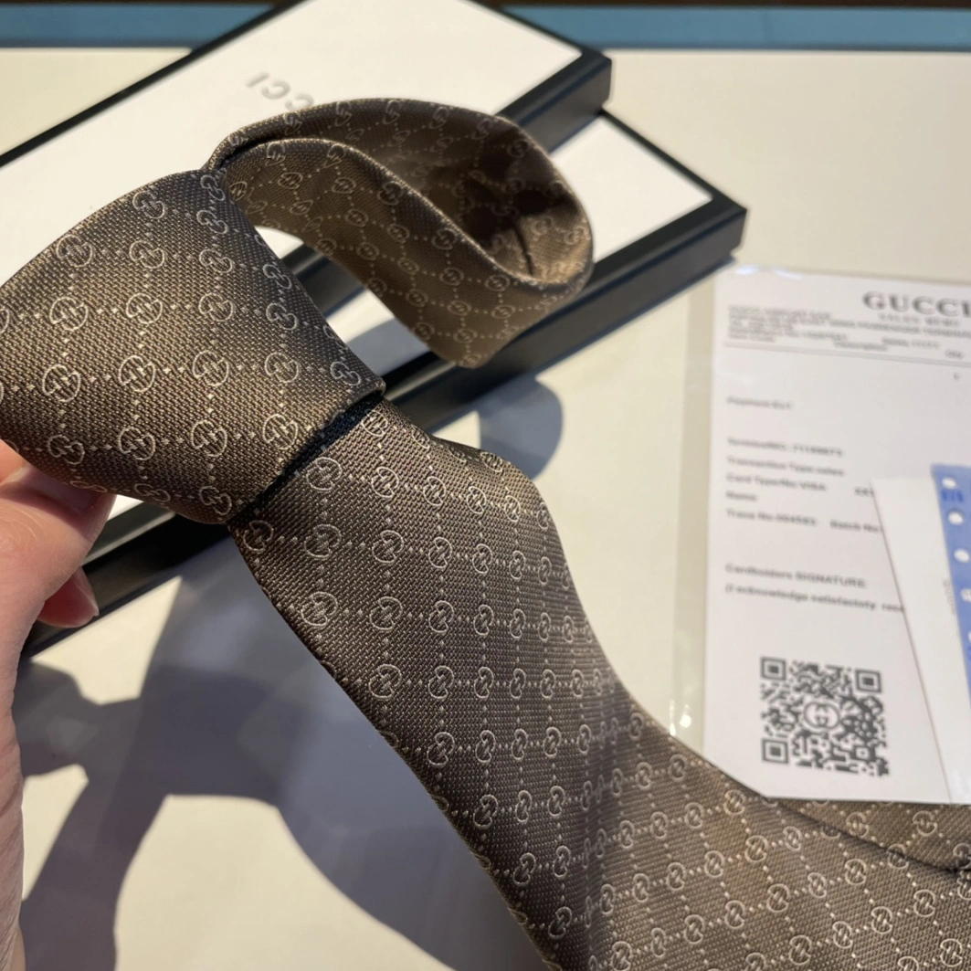 Gucci Necktie For Men Trendy 2881