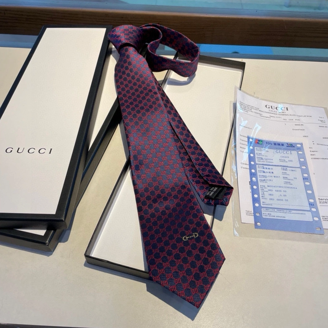 Gucci Necktie For Men Unique 7825